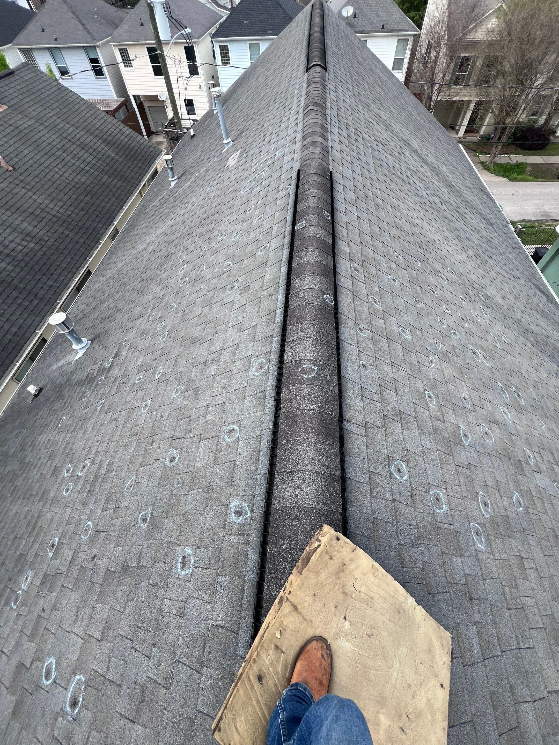 Residential Roofing Repair using Owen's Corning Duration (Lifetime) Shingles by Roof Repair Company