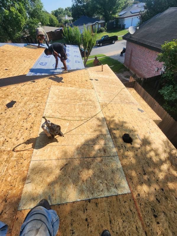 Residential Roof Replacement using ATLAS Signature Select Roof System by Harvey Roofing & Construction
