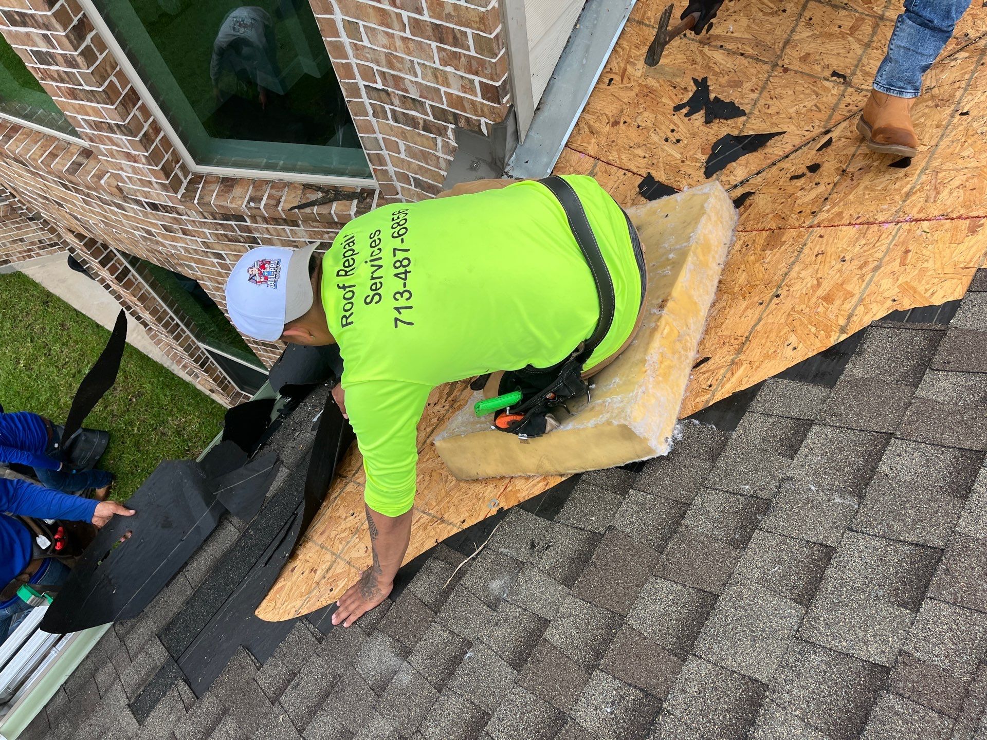 Residential Roofing Repair using Owen's Corning Duration (Lifetime) Shingles by Roof Repair Company