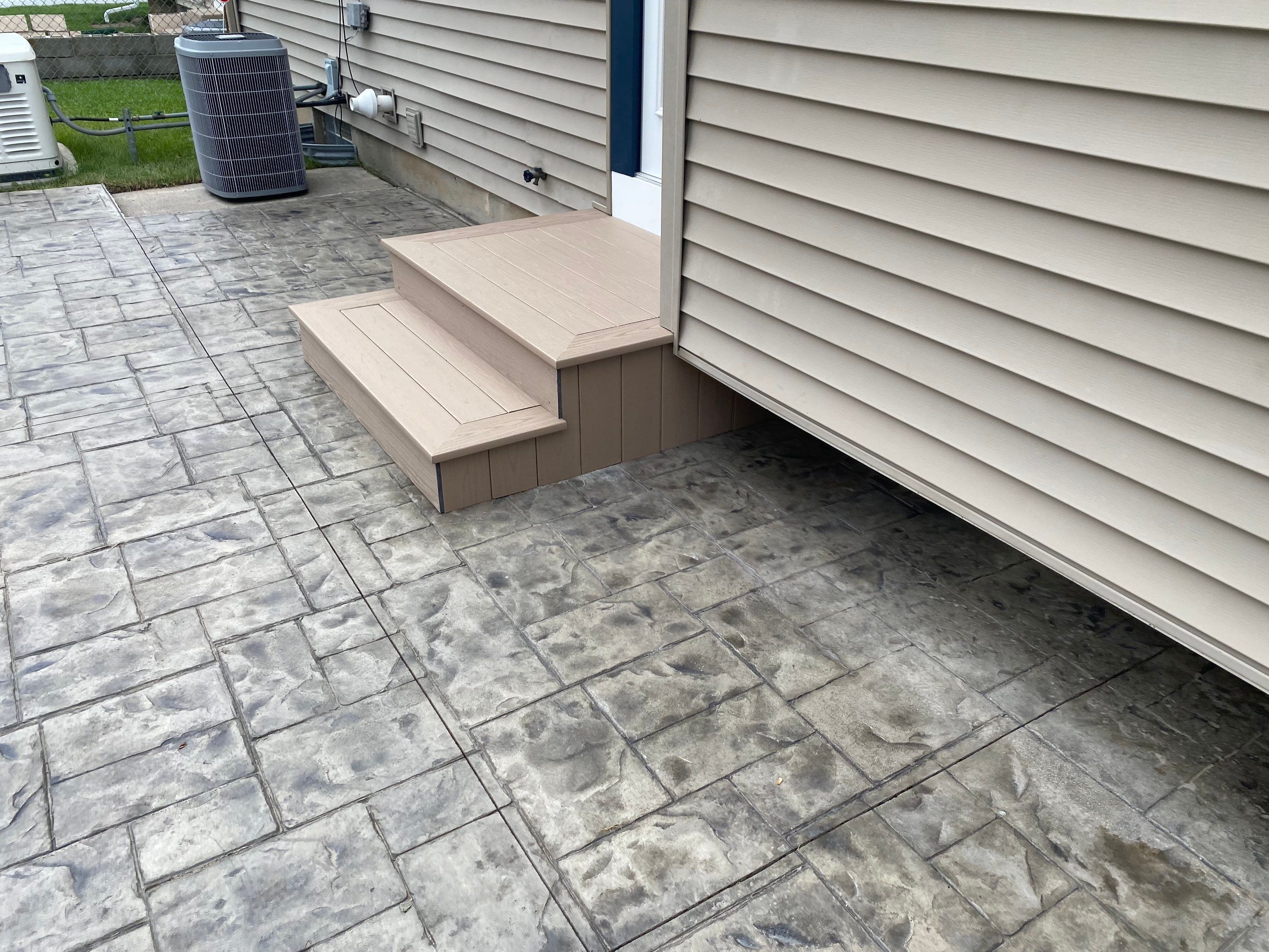 Stamped Concrete by Ivy Lea Construction