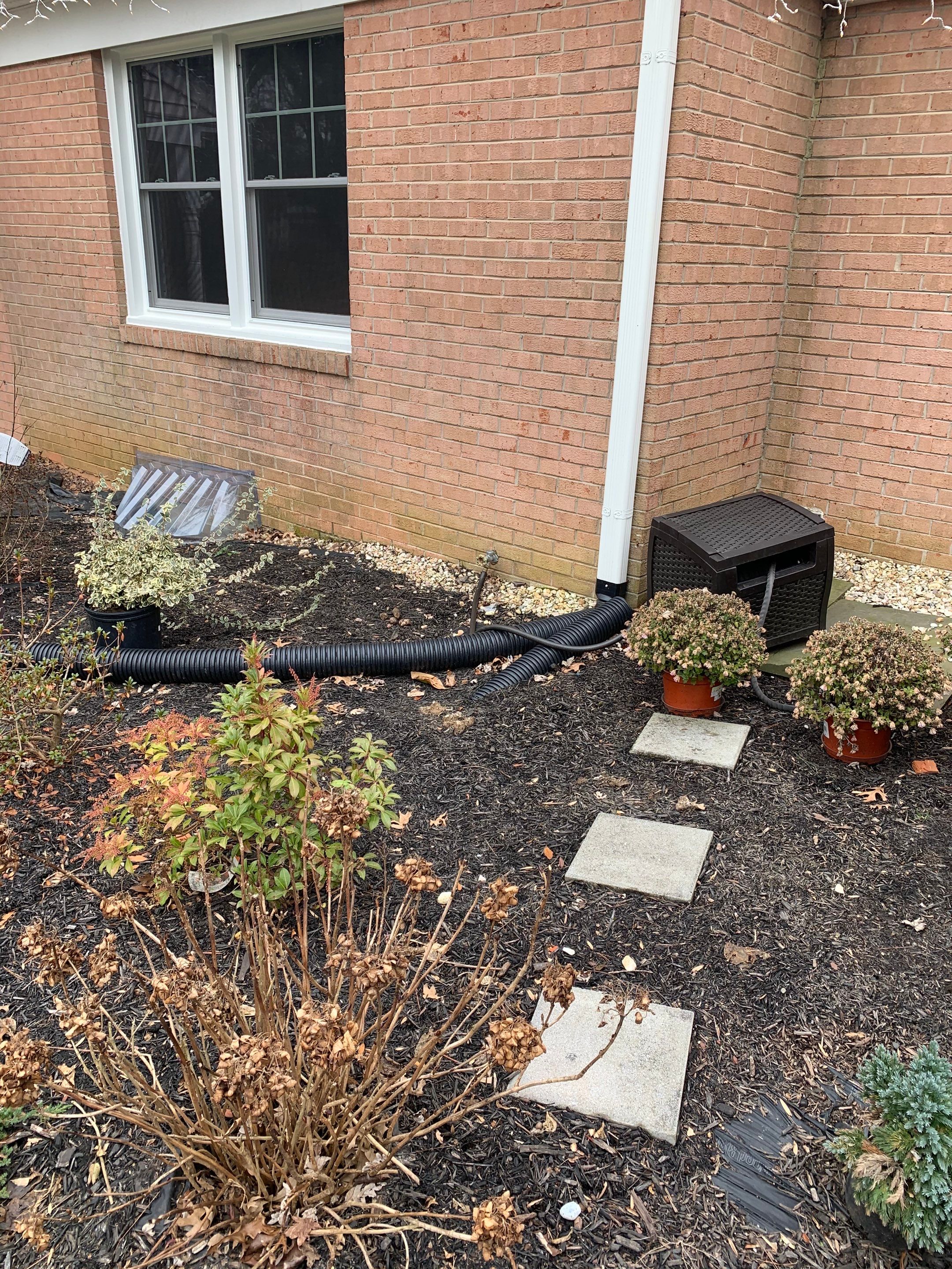 Front Walkway Remodel using Techo-Bloc Pavers by The Smet Companies, LLC