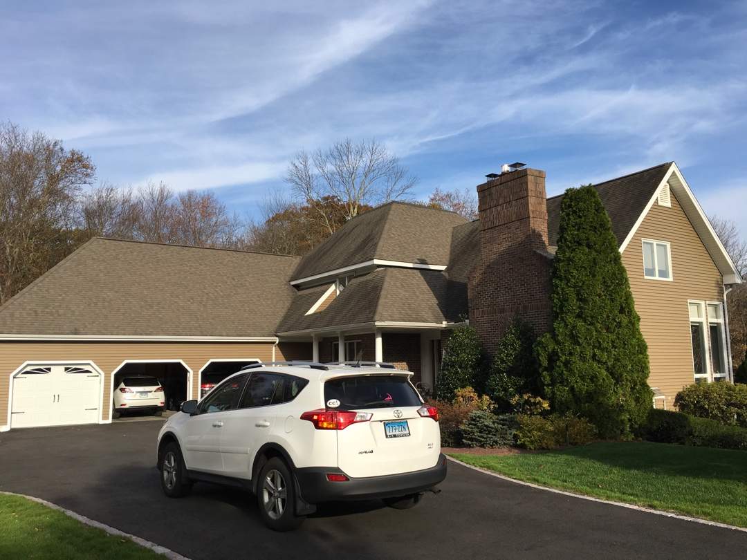 Brand new roof by DiGiorgi in Shelton by DiGiorgi Roofing and Siding Inc