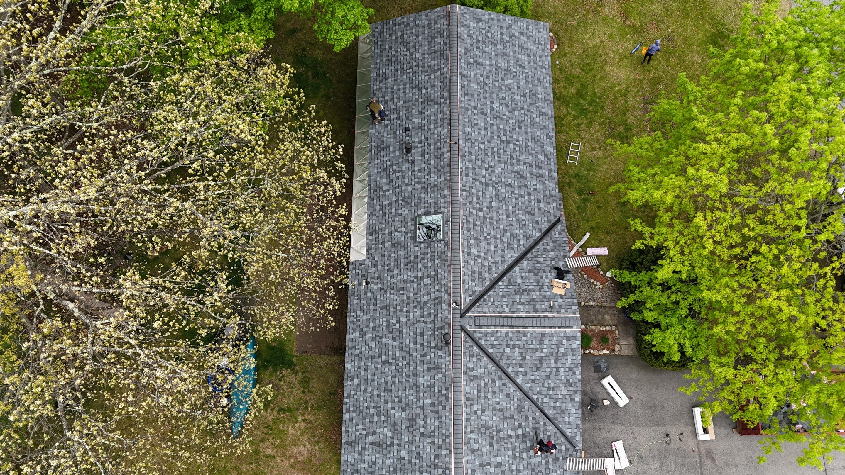 Roof Replacement + Ice Belt + Metal Valleys | Chelmsford, MA by Mighty Dog Roofing of Greater Middlesex County