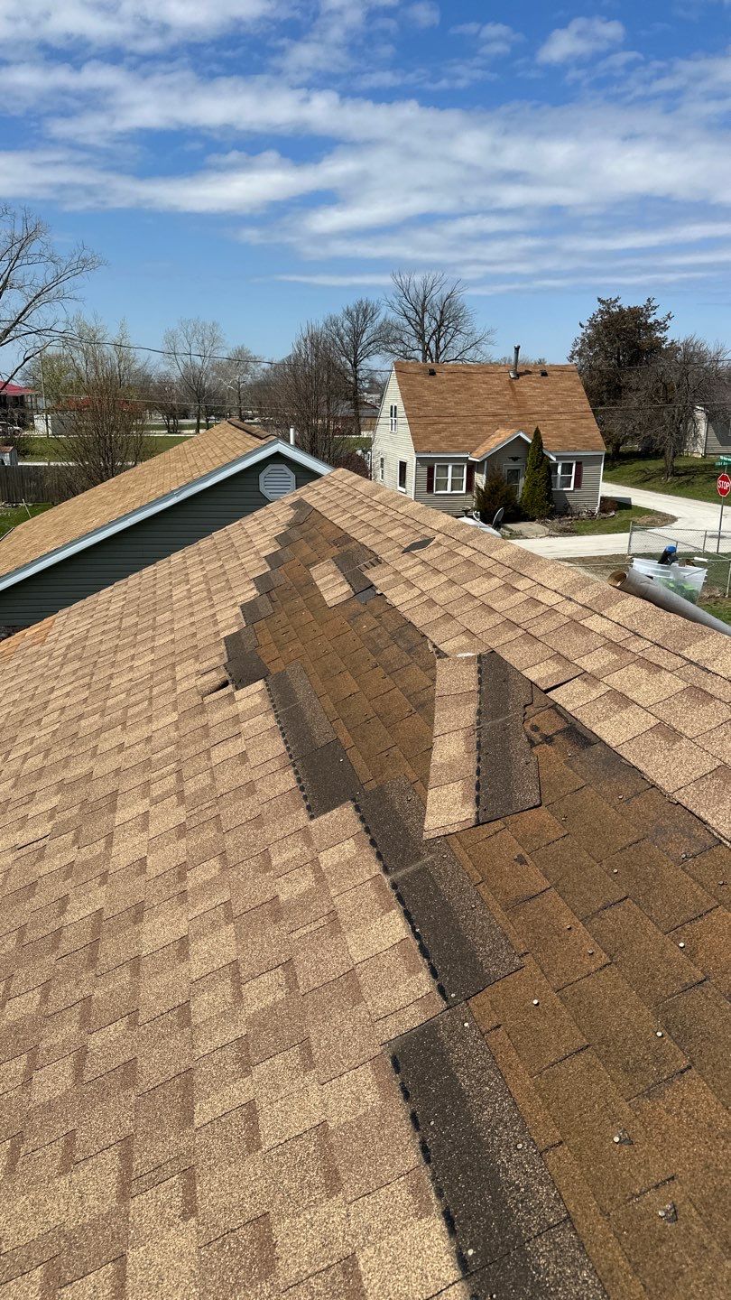 Residential Roofing Installation using GAF Timberline HDZ Charcoal by Nitro Roofing and Construction
