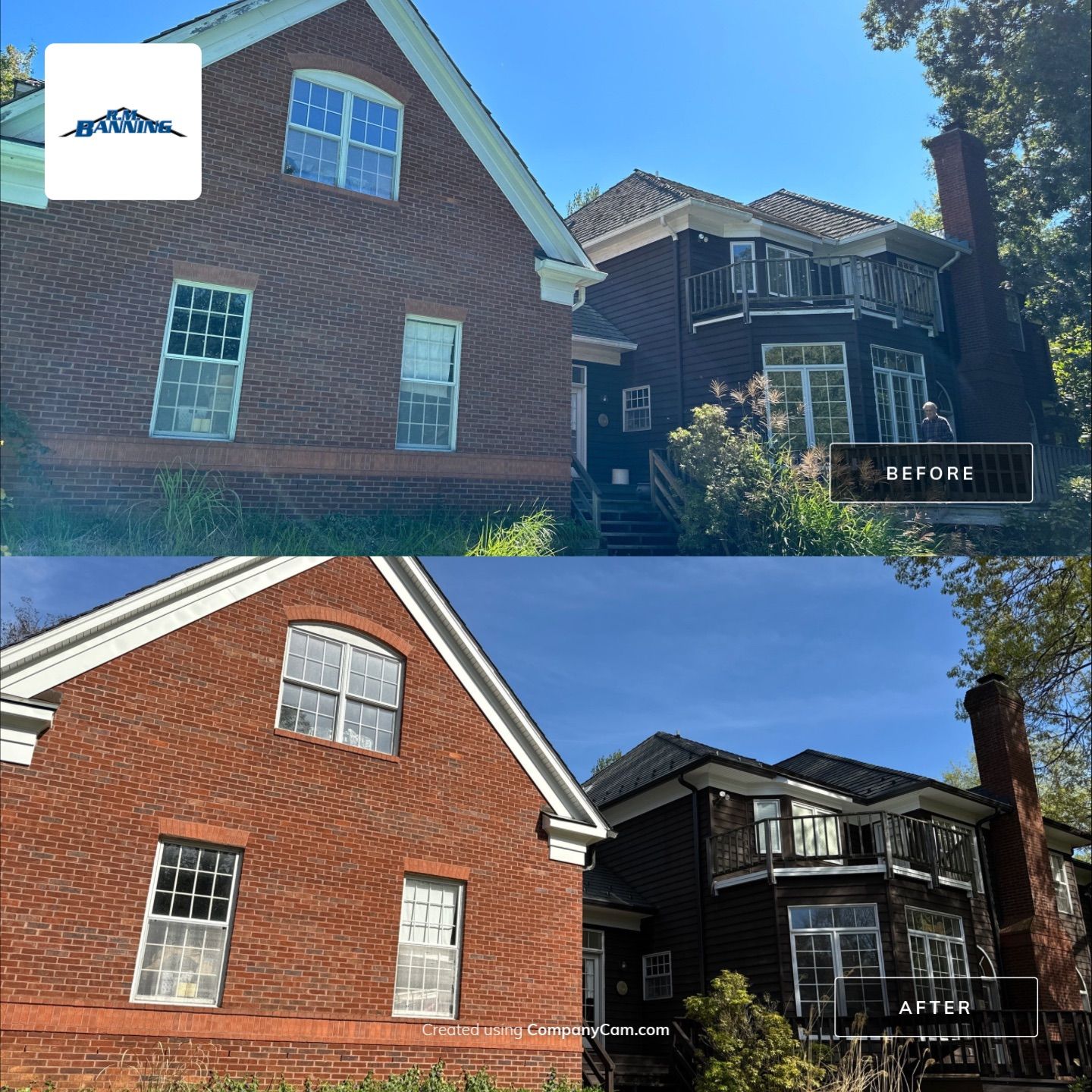 Clifton Multi-Trade Restoration: DaVinci Single Width Slate in Slate Black by RM Banning, Inc.