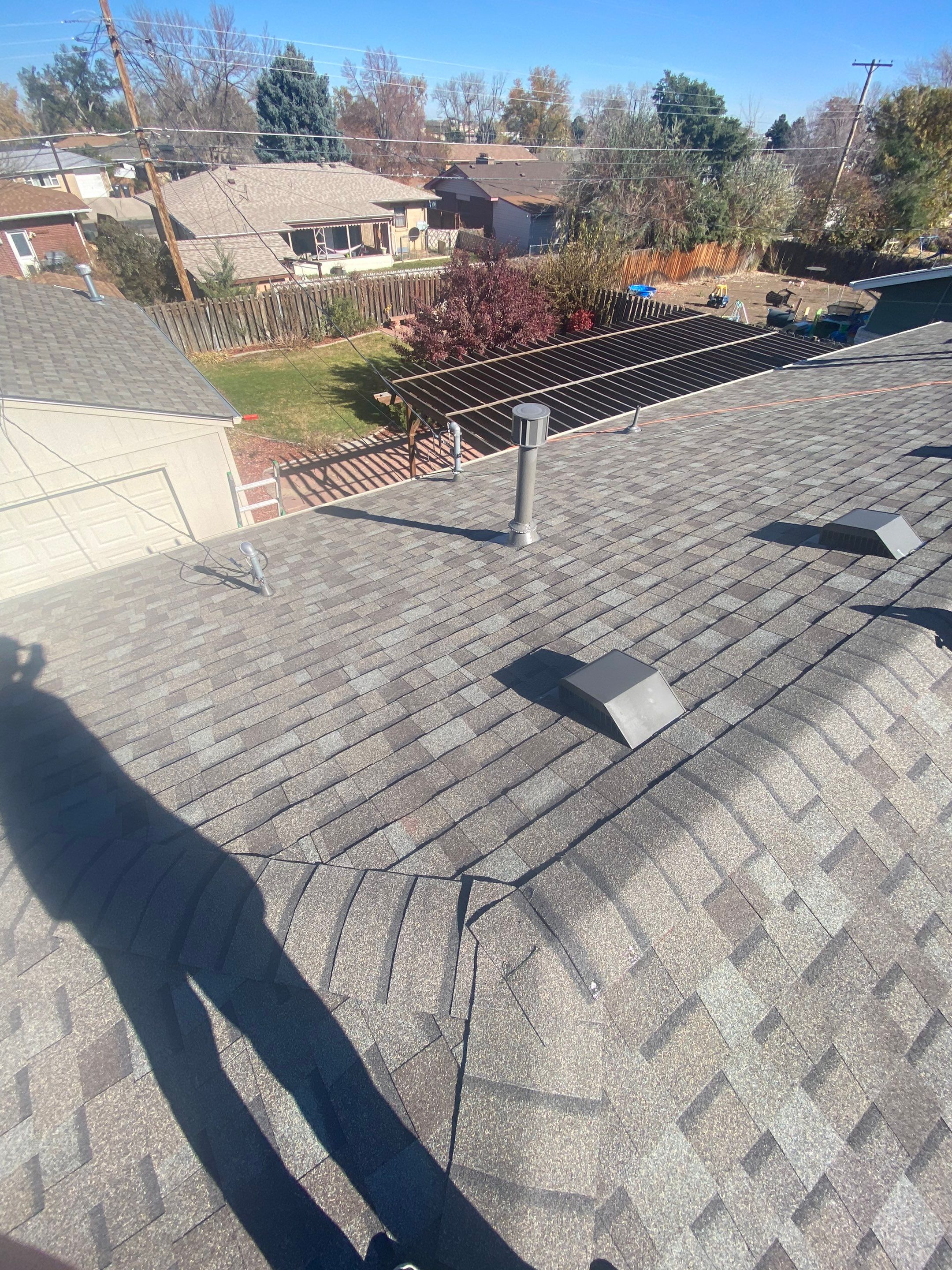 Re-Roof Due to Hail Storm  by Black Belt Roofing 