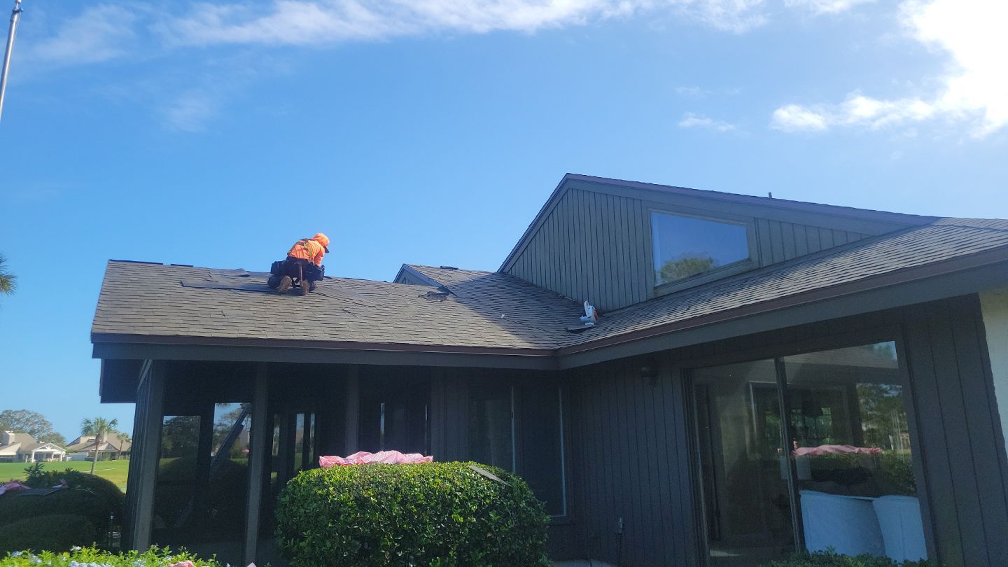 Residential Roofing Installation using Owens Corning TruDefinition Duration Shingles by Galaxy Builders, Inc.