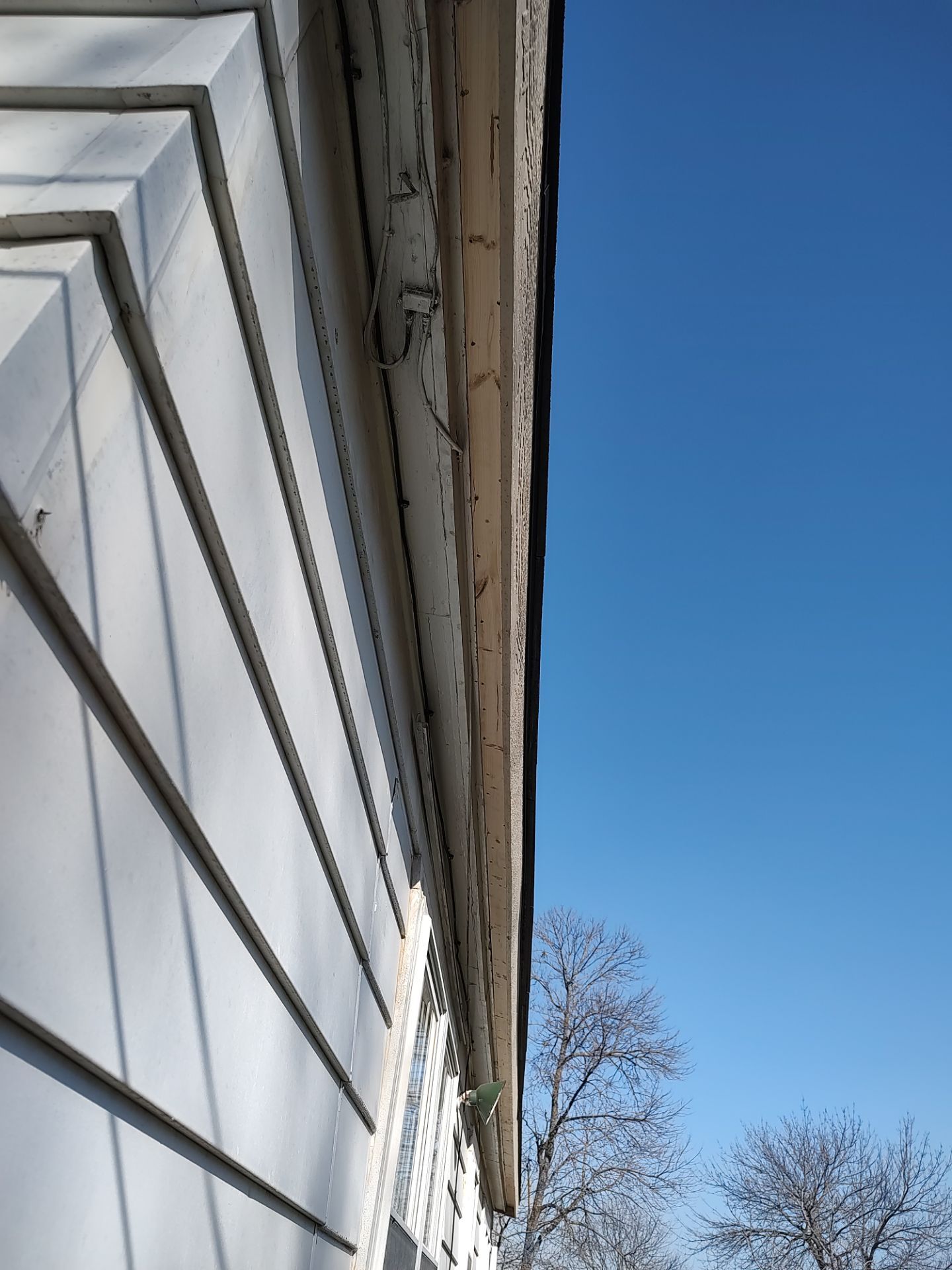 Storm damage restoration project by In & Out Construction & Remodeling, LLC