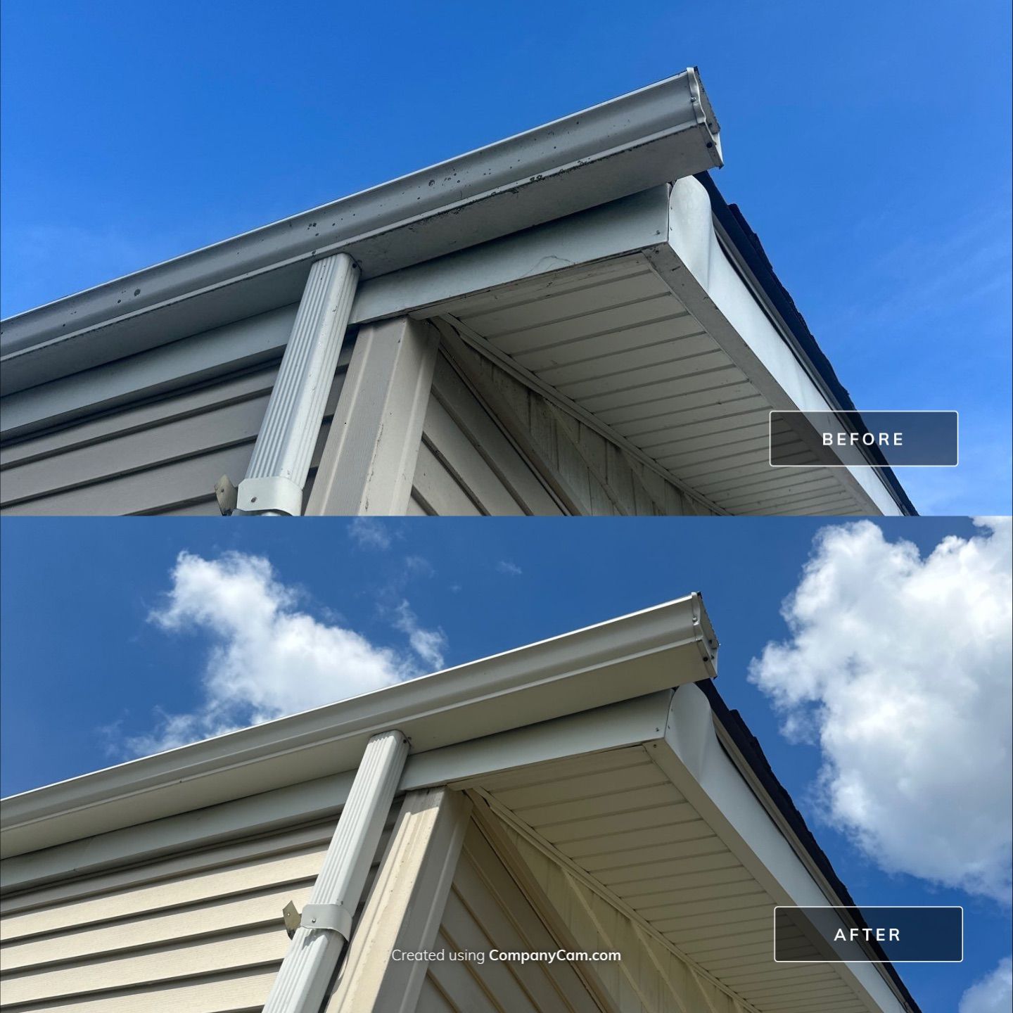 Project in Spring Grove by Simmons Power & Soft Washing