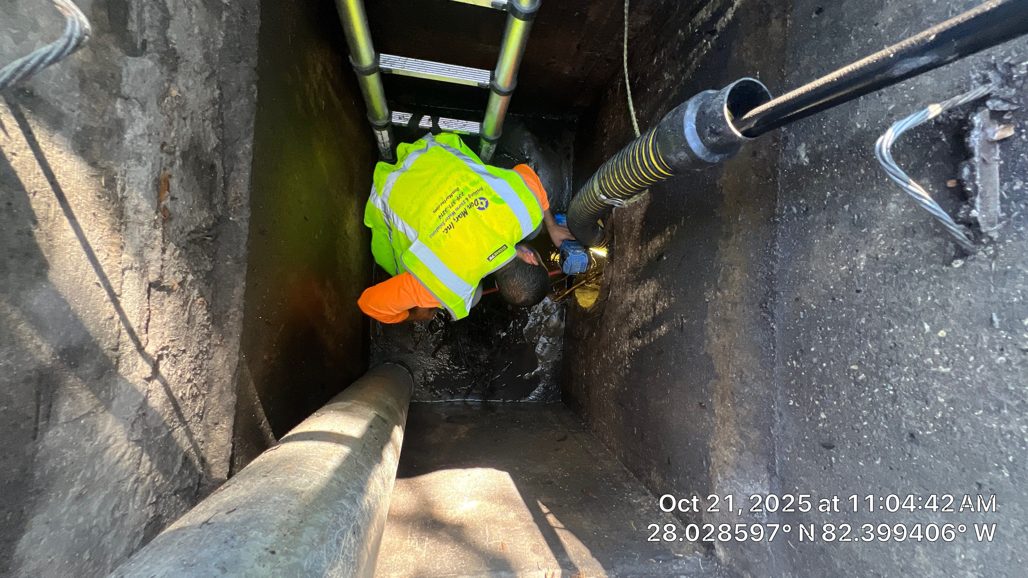 Apartment Complex Storm Water System Cleaning and Maintenance by APS Power & Water