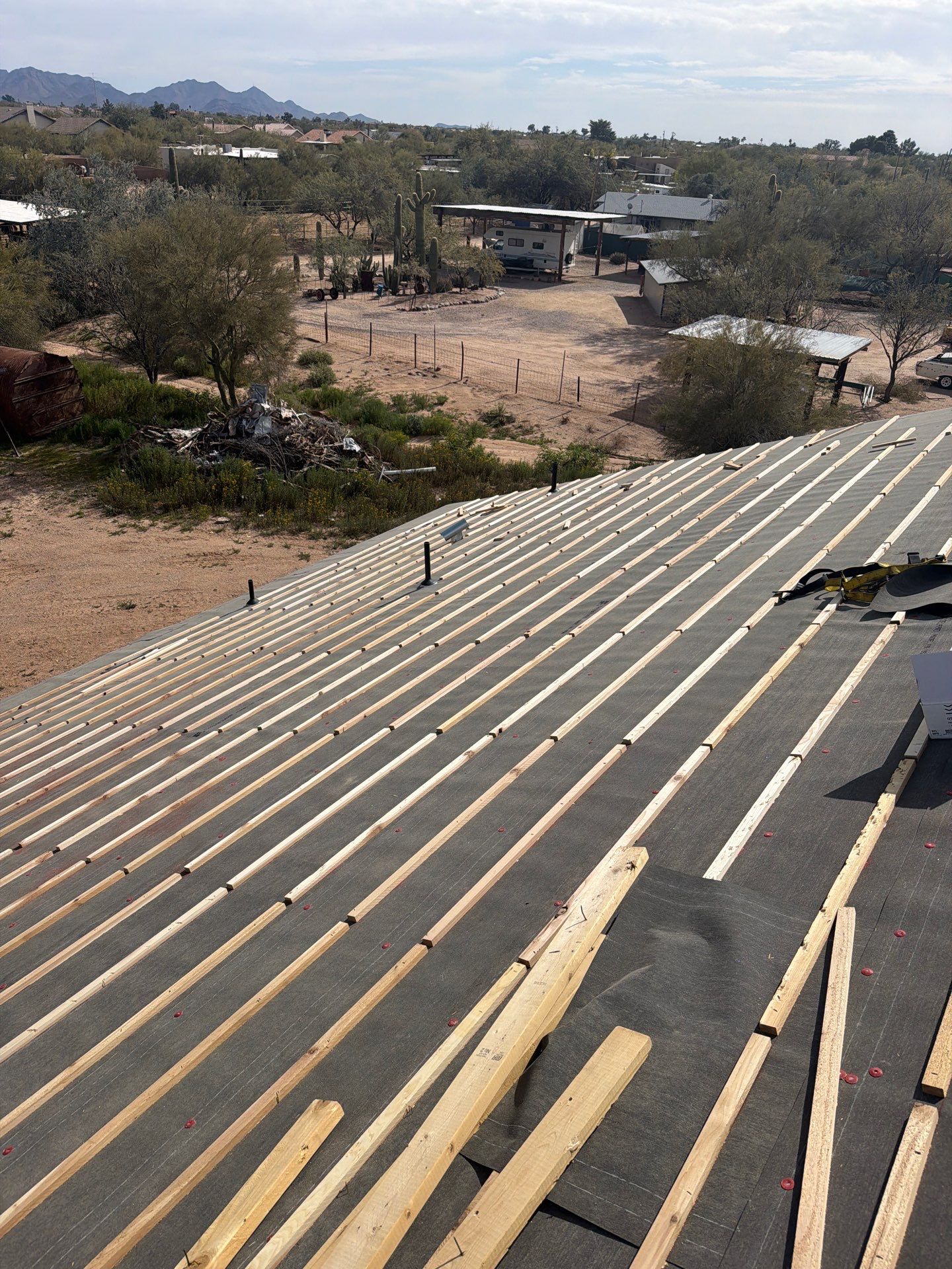 Custom Residential Concrete Tile Roof Installation in Cave Creek, 85331 by West Coast Roofing AZ