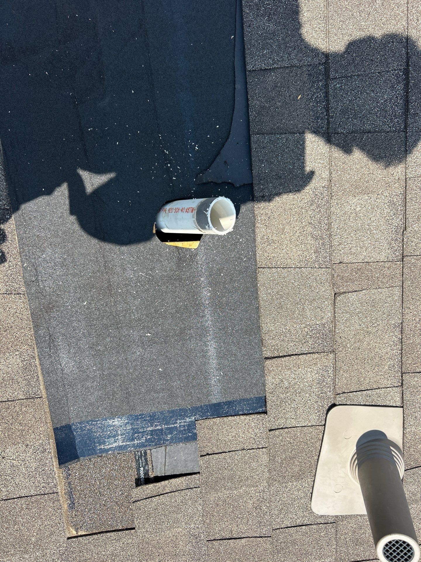 Hail Damage using Owen's Corning Duration (Lifetime) Shingles by Roof Repair Company