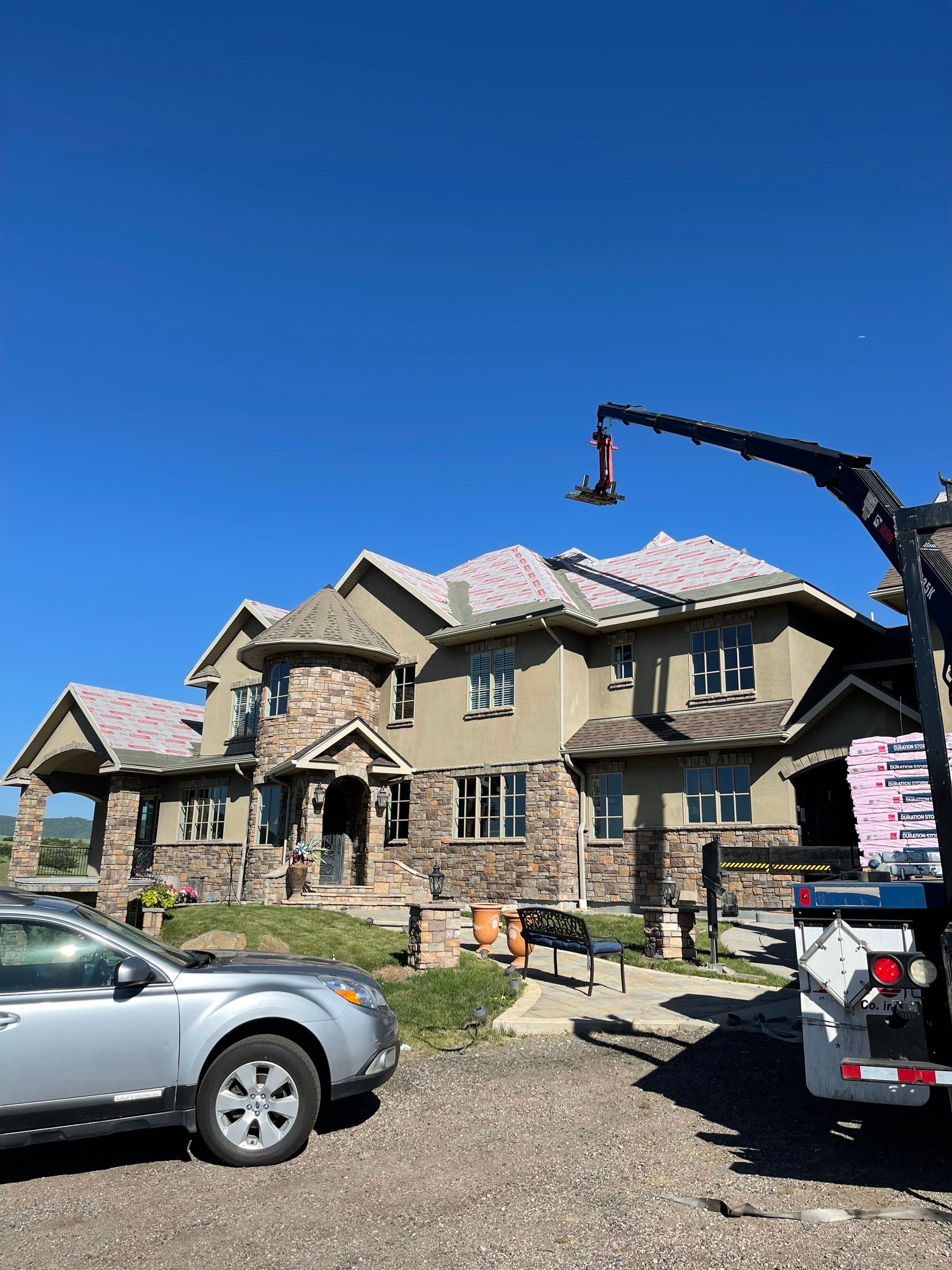 Residential Roofing Installation using Owens Corning TruDefinition Duration STORM by A to Z Roofing