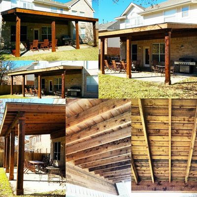 Beautiful Patio Cover Installation for a current Client