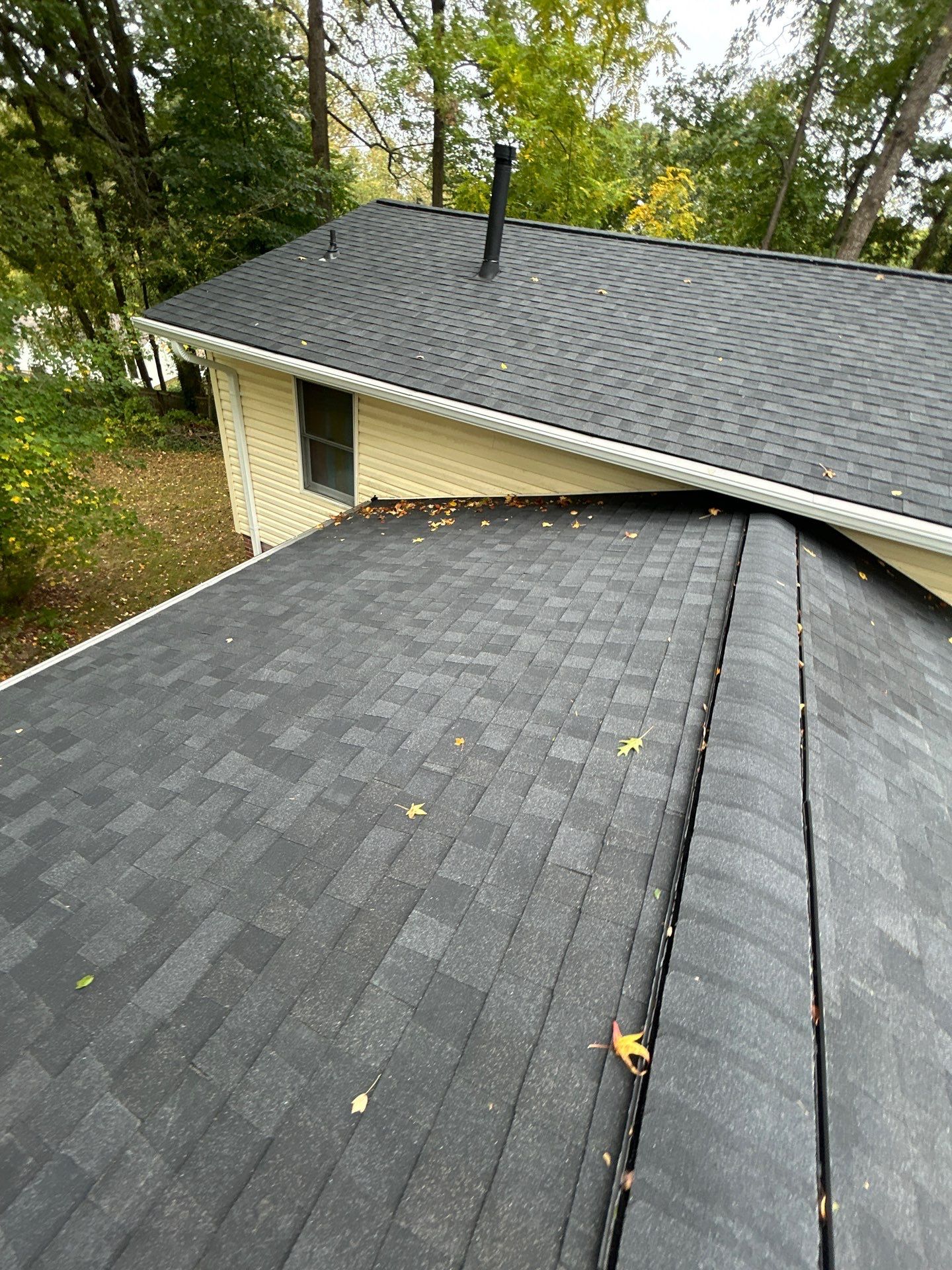 Burke : Residential Roof Replacement with CertainTeed Landmark Pro in Max Def Charcoal Black  by RM Banning, Inc.