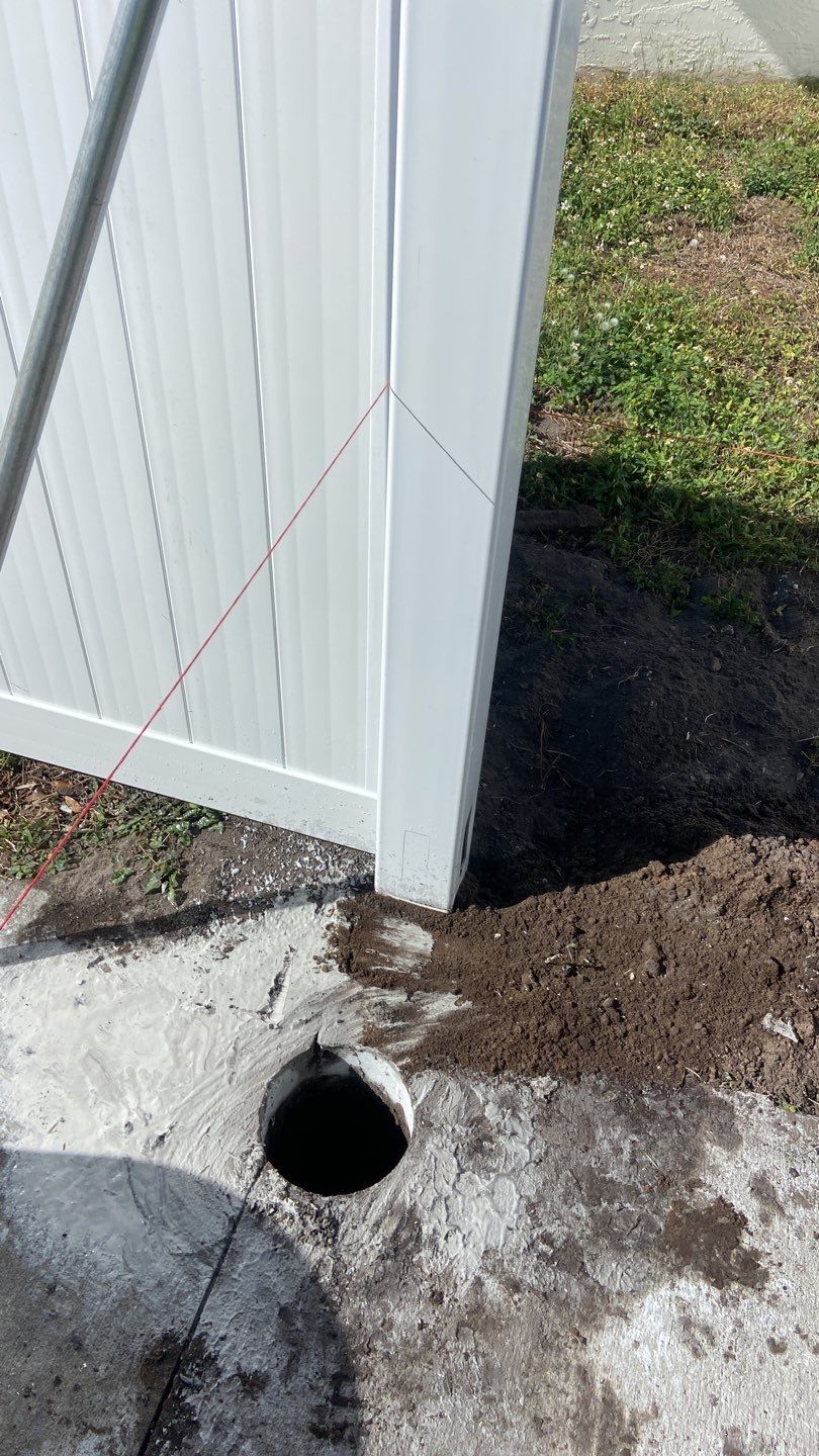 Sarasota, FL White Vinyl Privacy Fence by Asap fence and gates, LLC