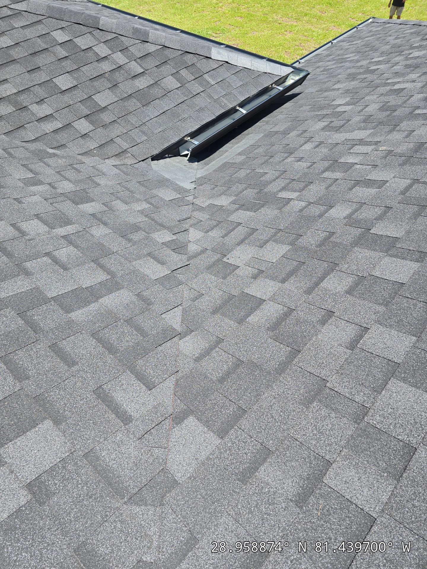 GAF Asphalt Shingle Roof Replacement with Skylight in Eustis by Fortified Roofing Solutions Corp.