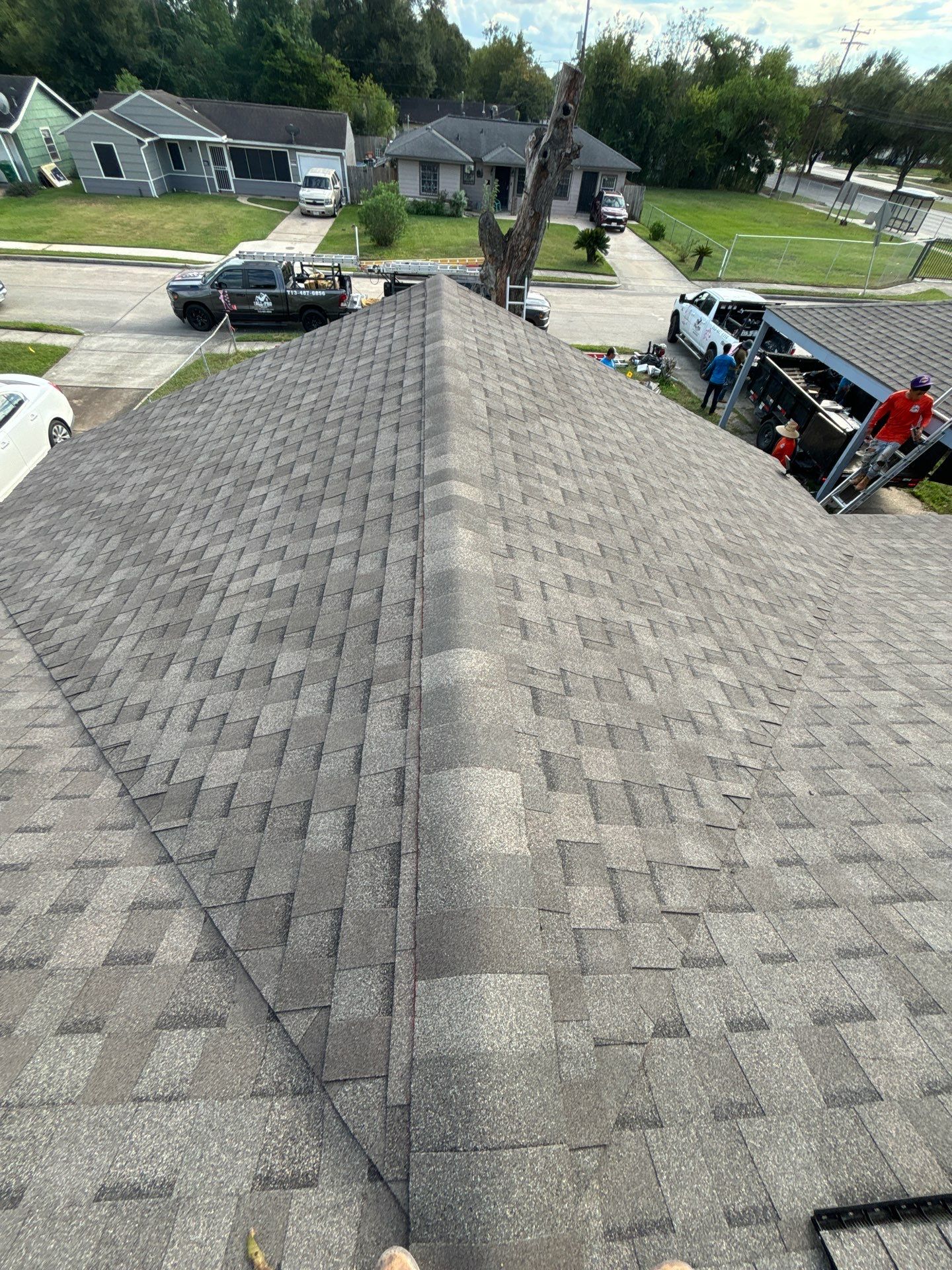 Residential Roofing Repair using Owen's Corning Duration (Lifetime) Shingles by Roof Repair Company