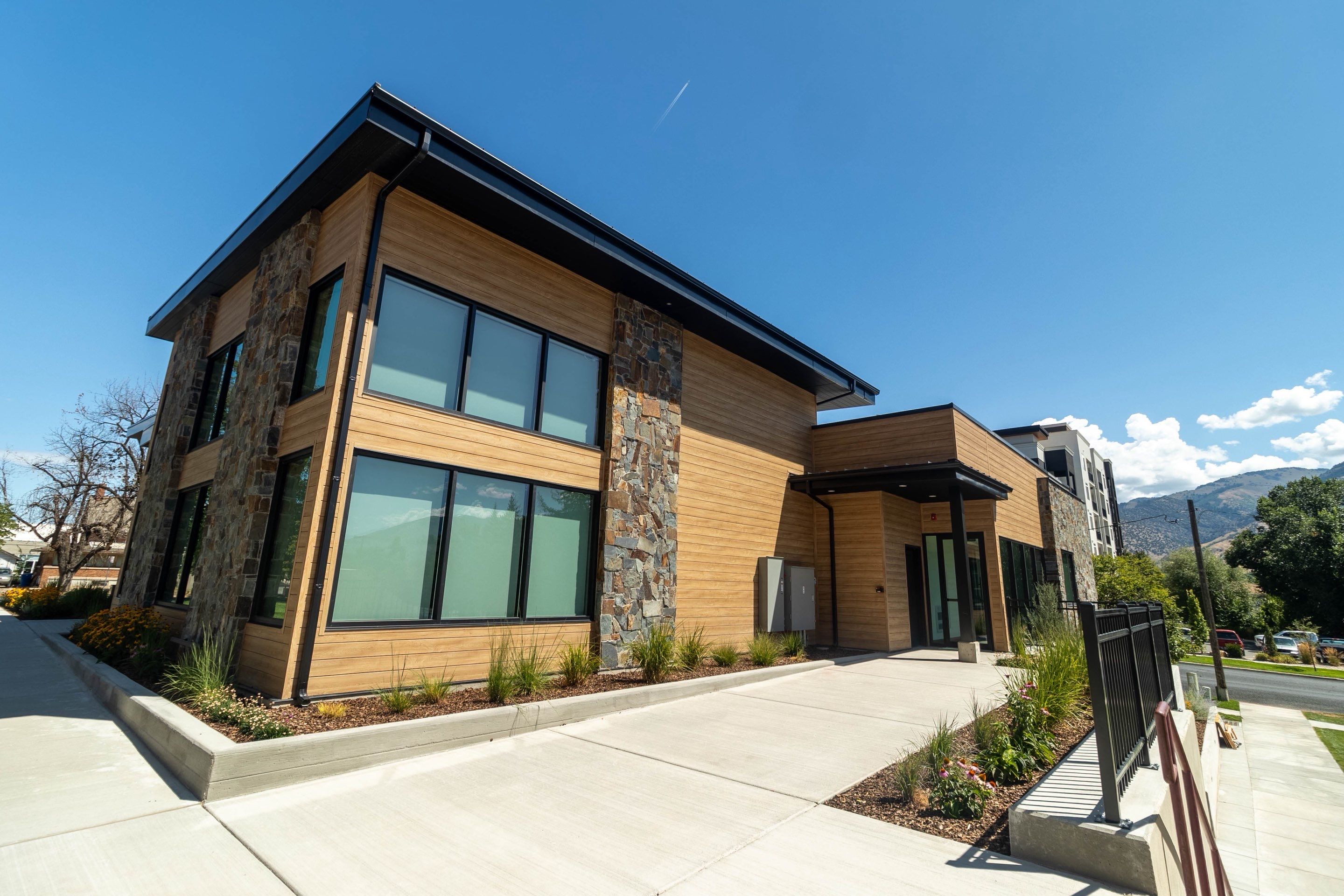Logan High Seminary - Exterior by Garner Construction