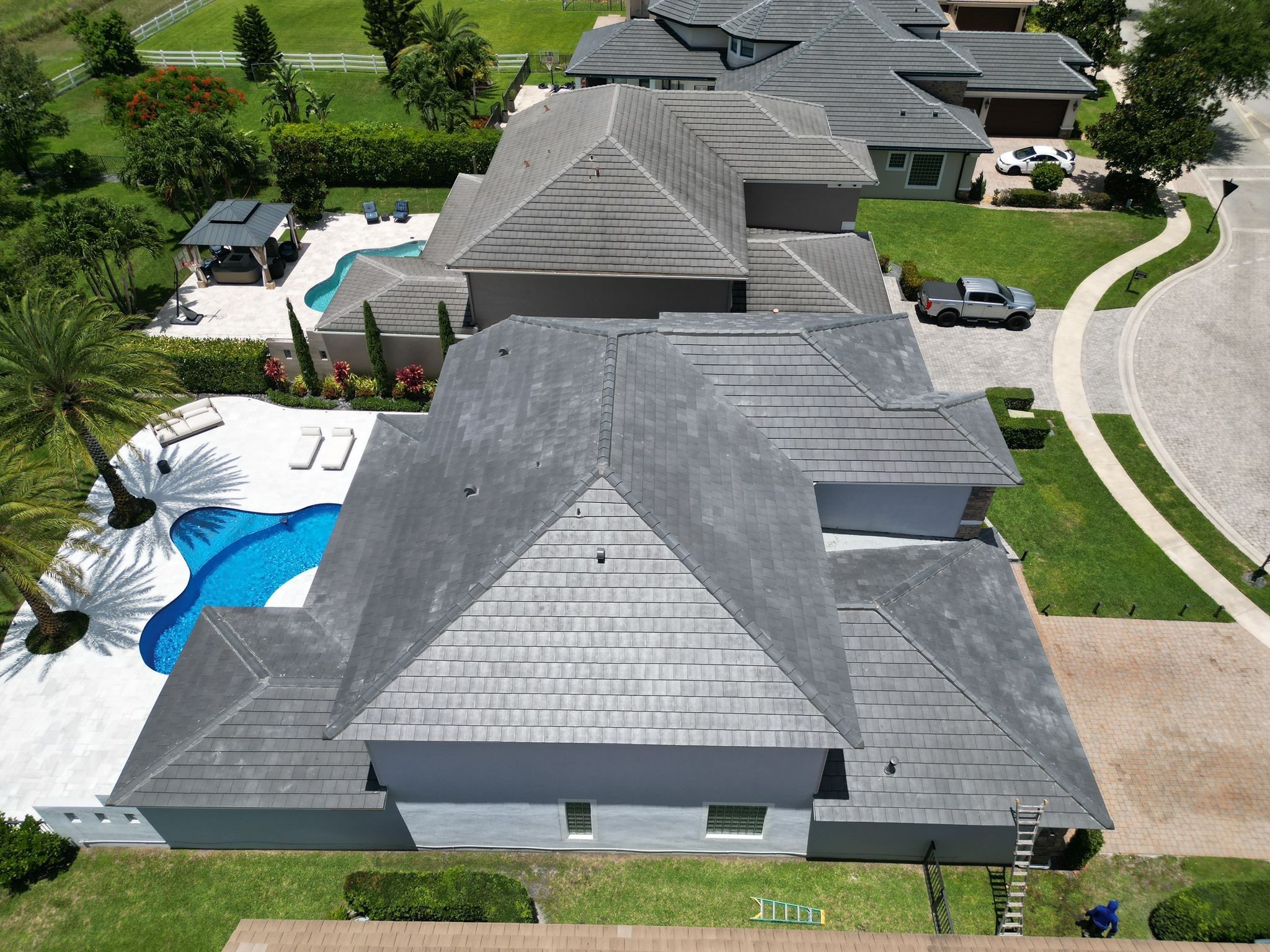 Residential Roofing Installation using Westlake Roofing Tile by BLUES BROTHERS ROOFING