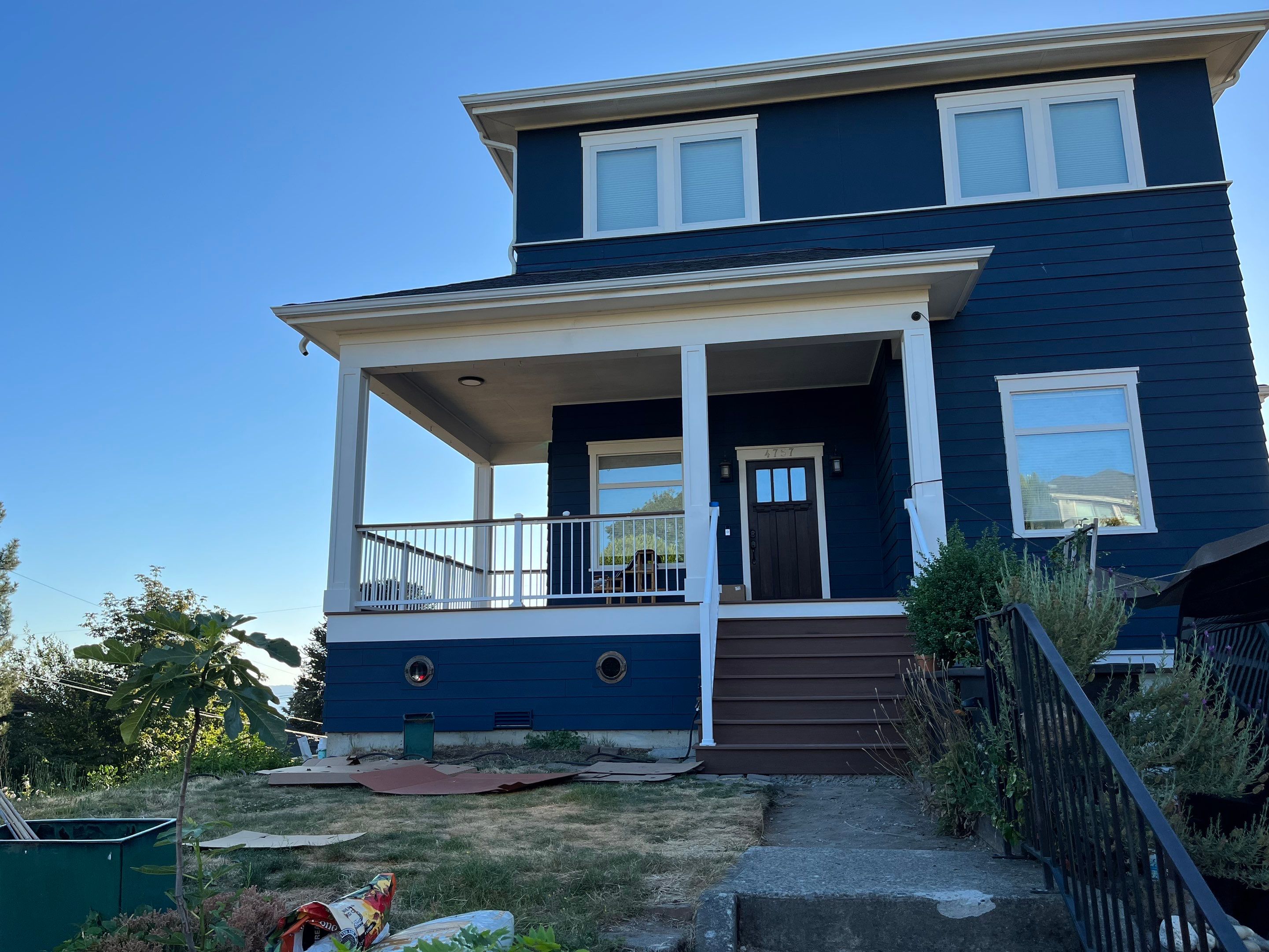 Deck Repair using Azek Vintage by Alki deck builders 