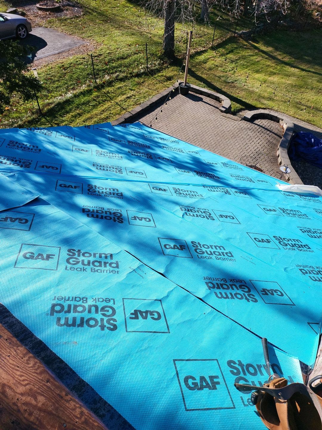 Residential Roofing Installation using GAF Timberline  by A Plus Exterior