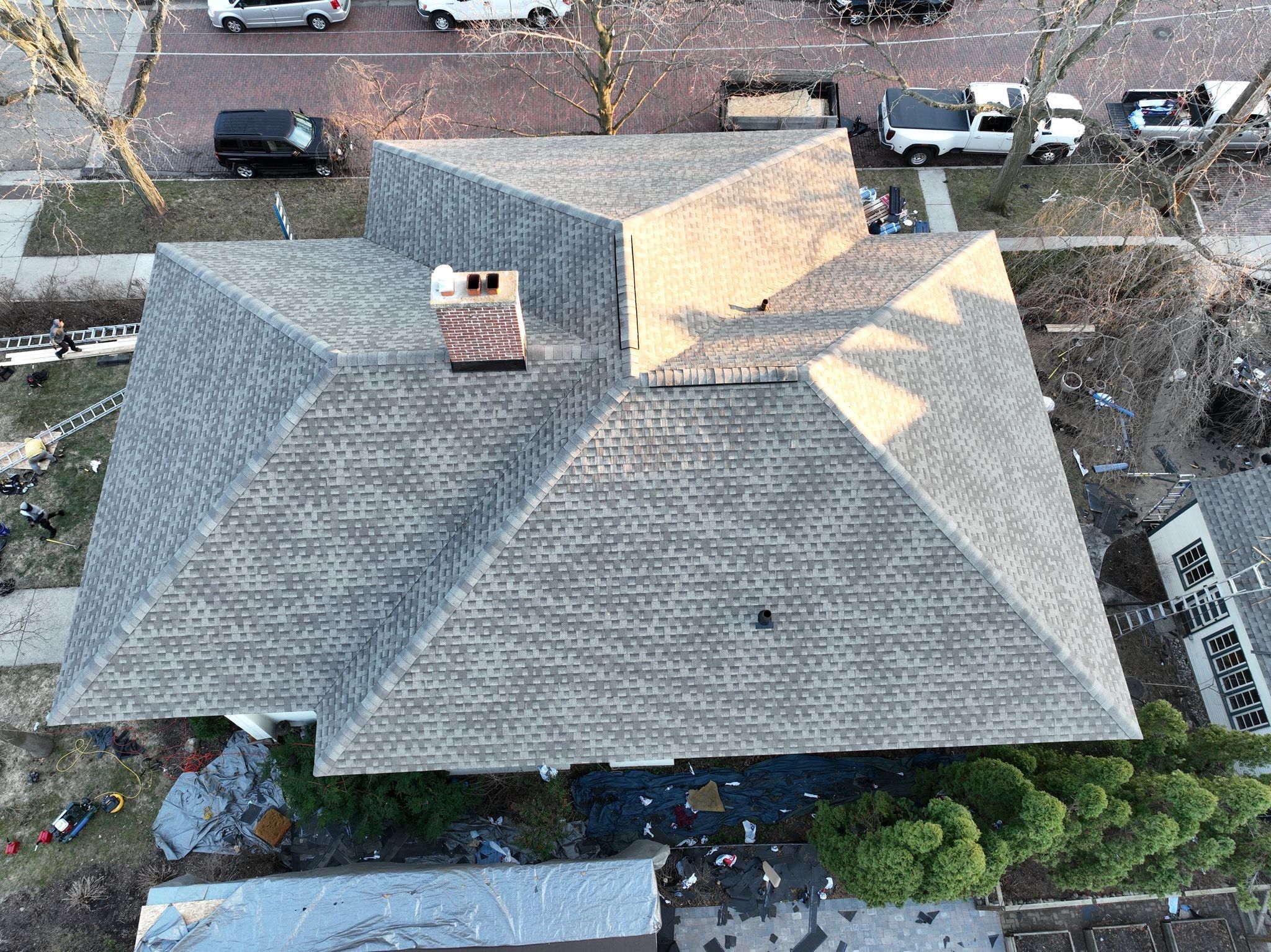 Residential Roofing Installation using GAF TIMBERLINE HDZ by Avalon Roofing and Exteriors