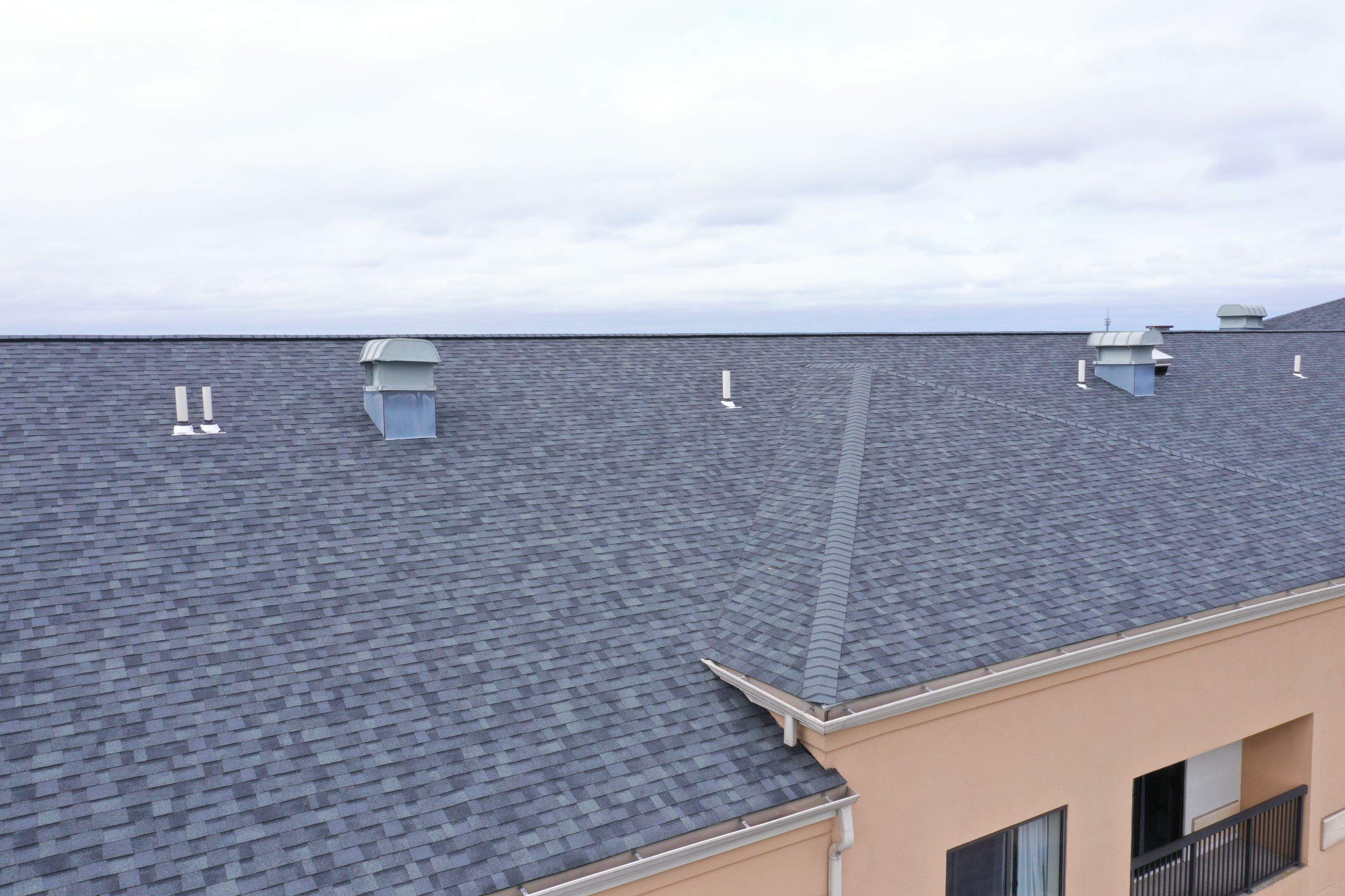 Commercial Roofing Installation using Owens Corning Duration by All Site Roofing