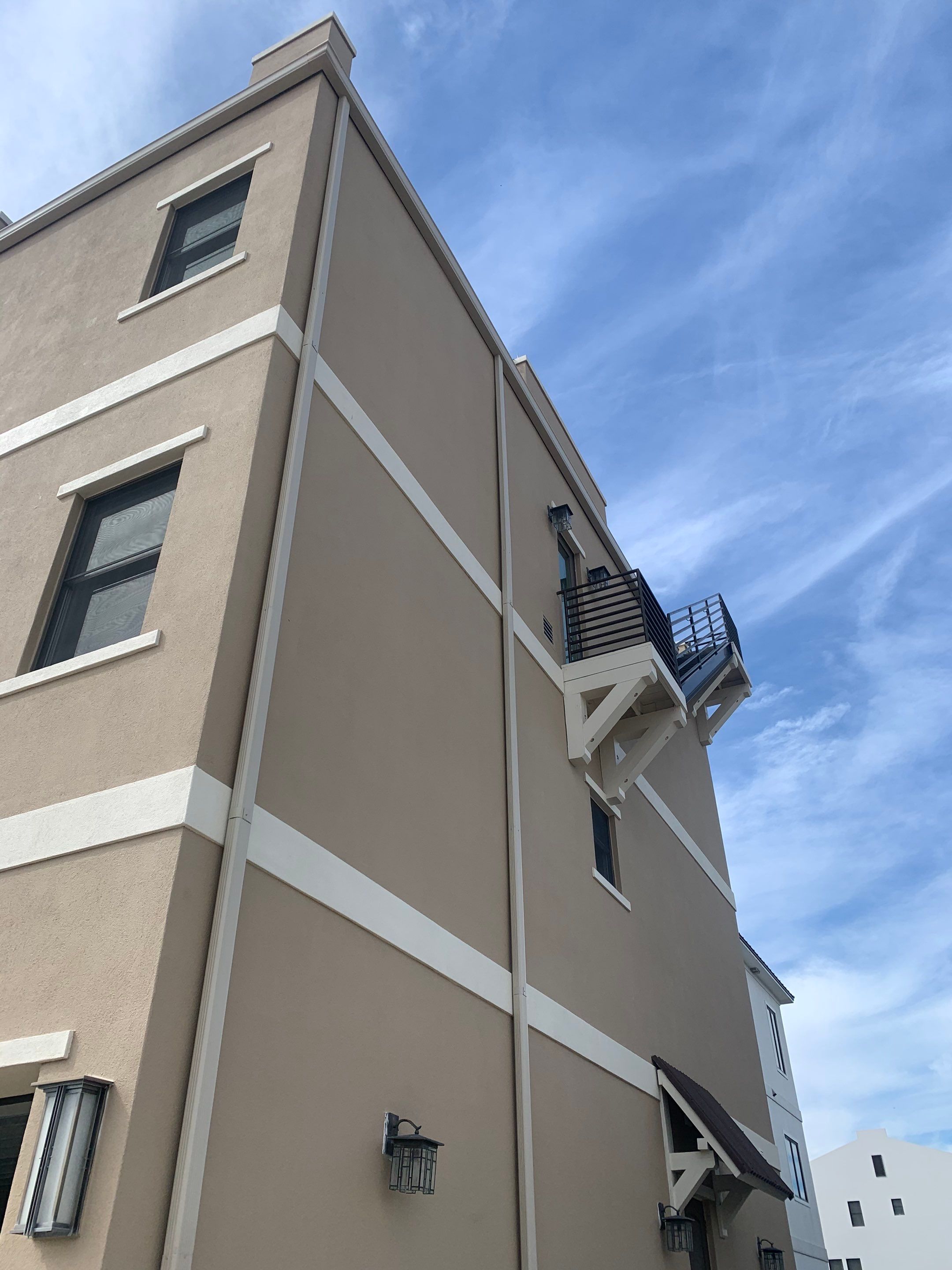 Gutter Installation using Wicker Color K-Style Gutters by Gutter Professors