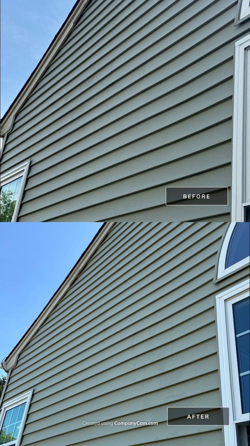 Project in Gurnee by Simmons Power & Soft Washing