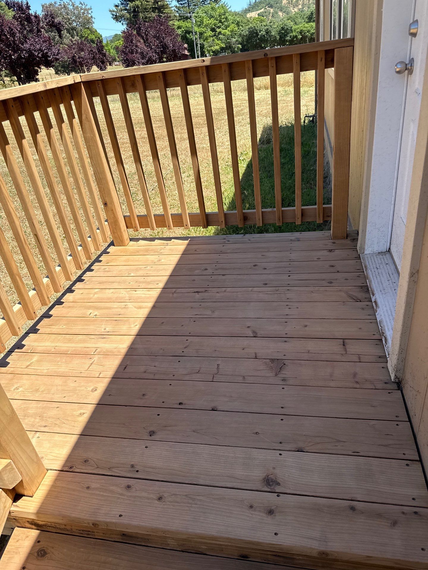 New Shade Cover for existing Porch by JRS Construction