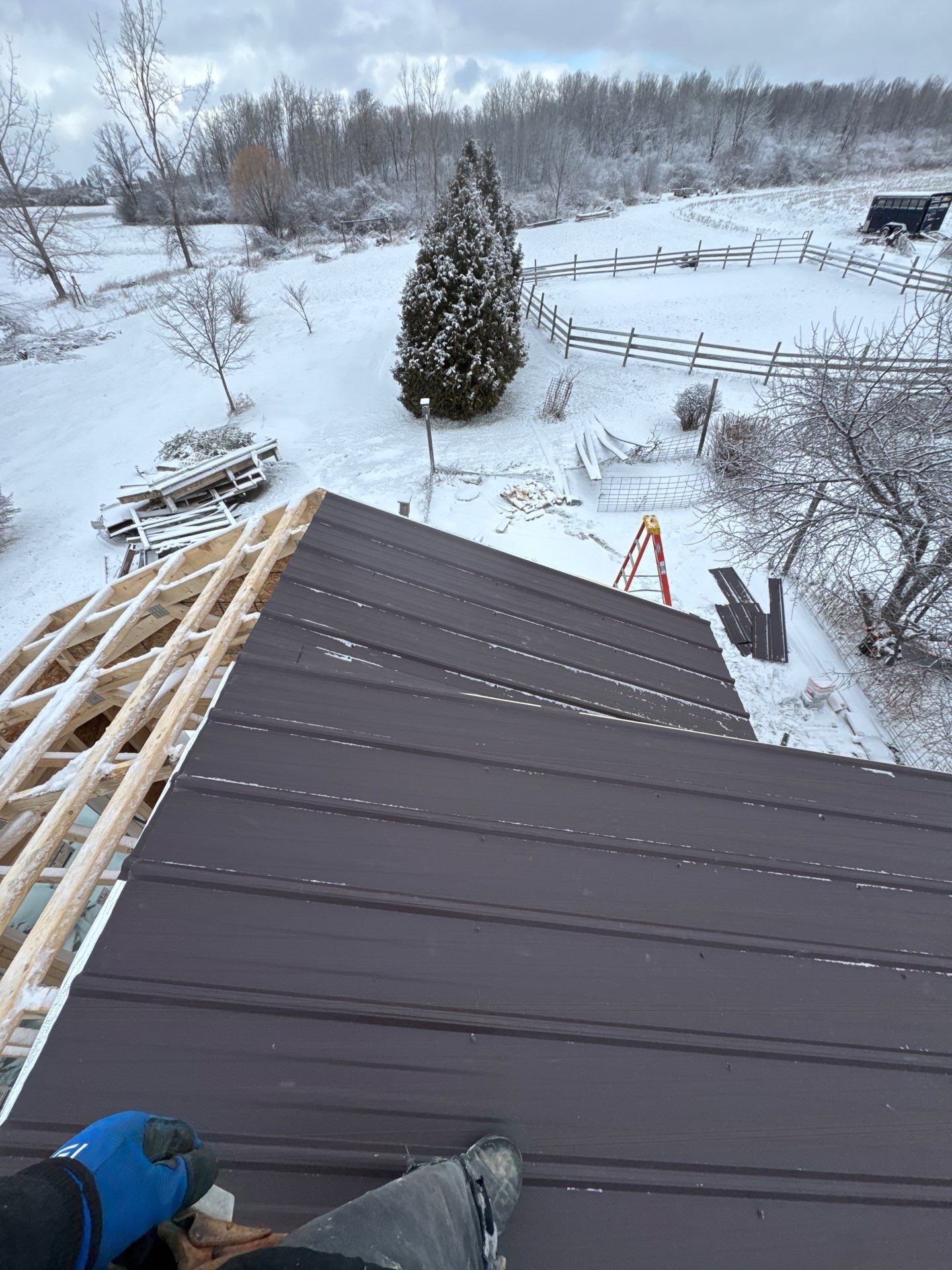 House addition and reroof by Horst Custom Homes 