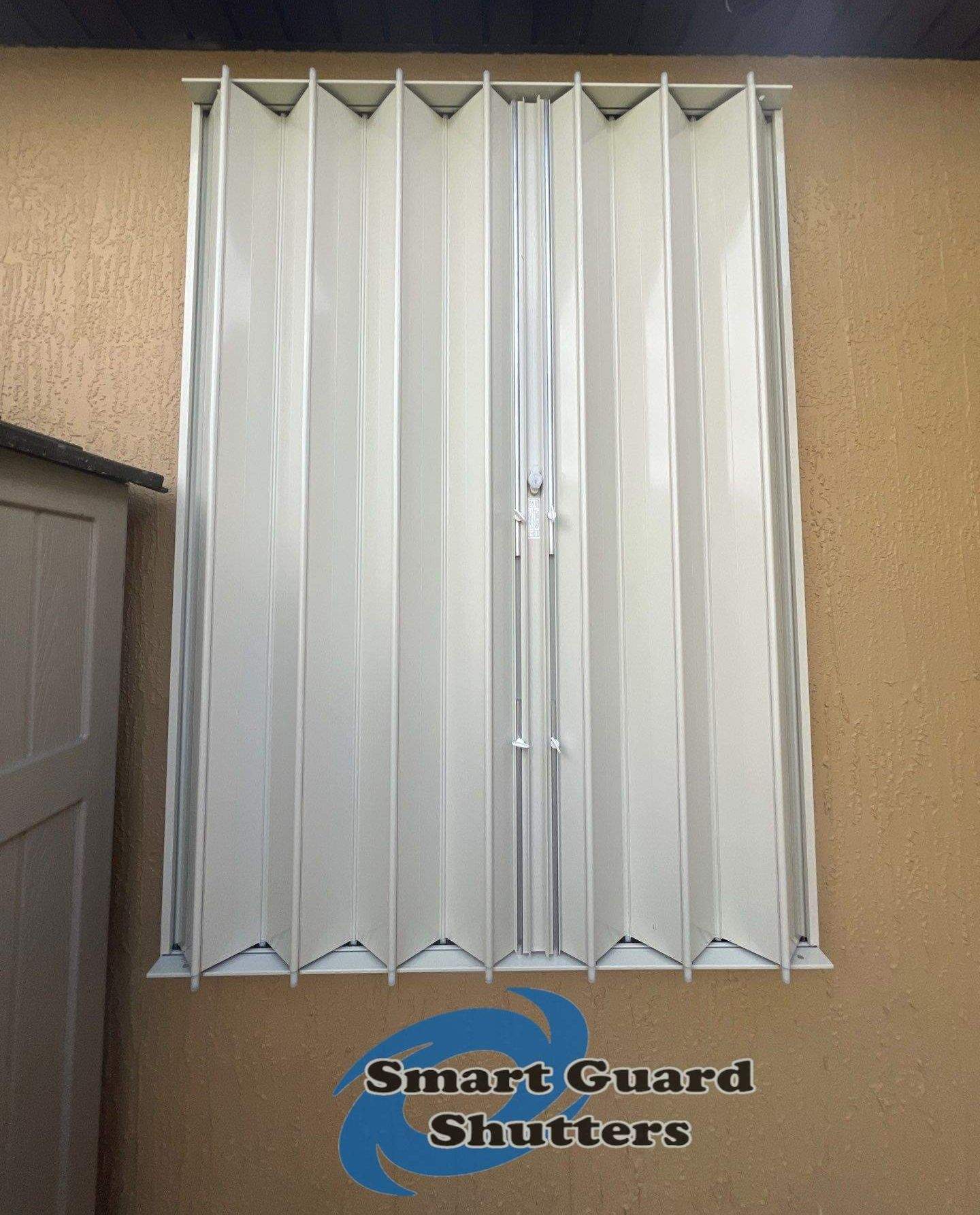 Hurricane Protection in Ivory by Smart Guard Shutters