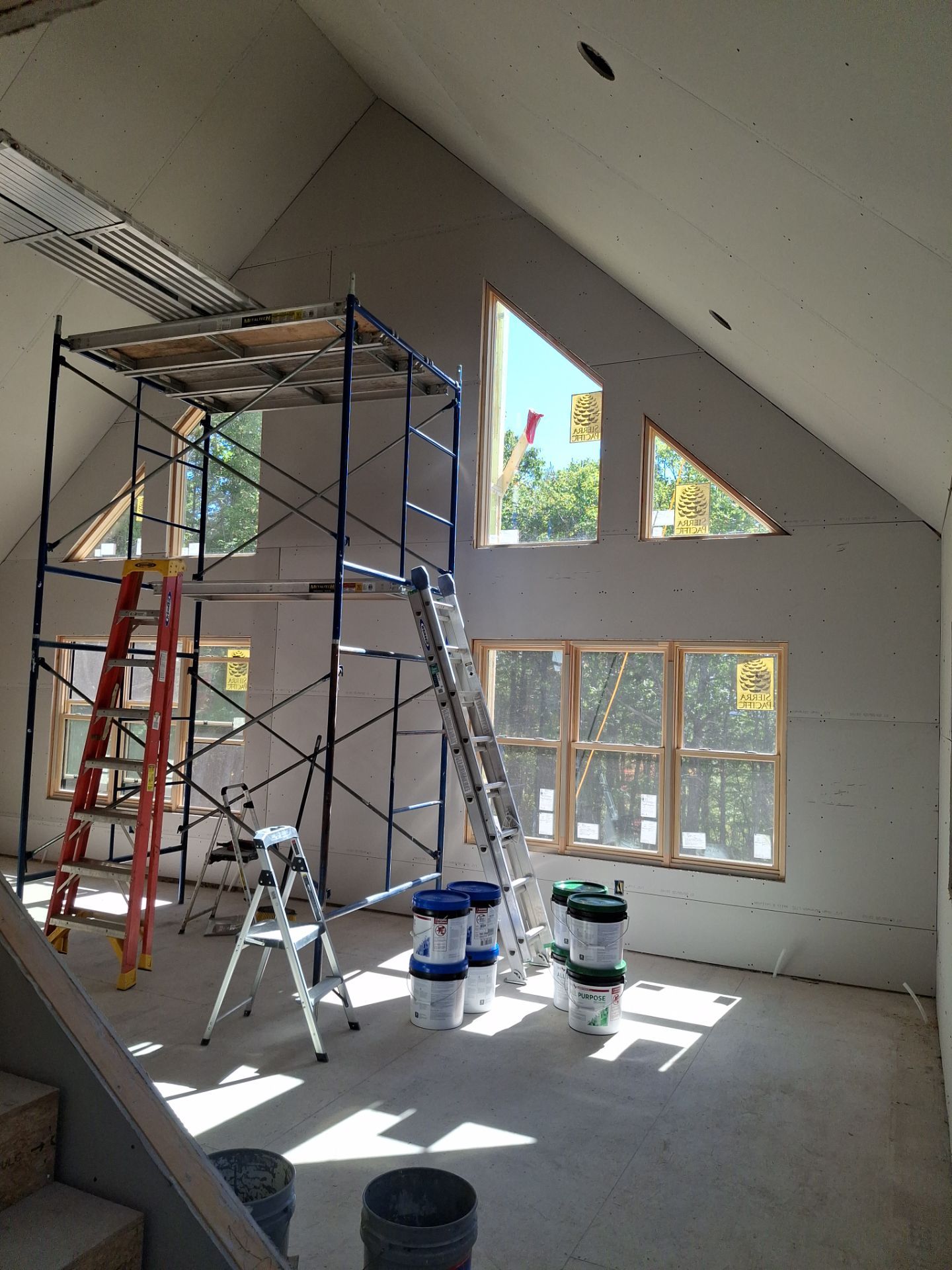 New construction Drywall  by Big Pine Panting Inc