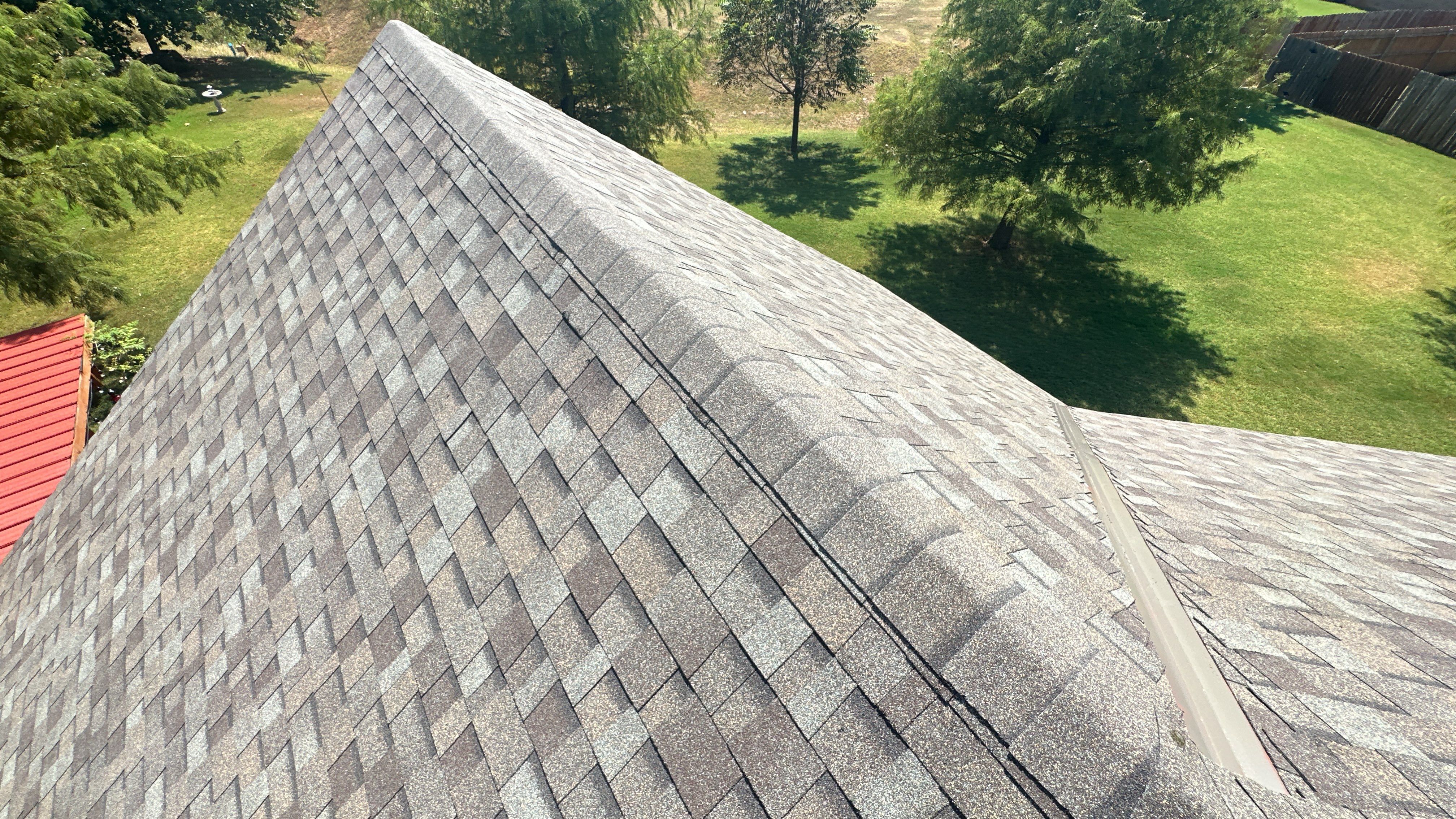 Reroof using Owens Corning Duration Storm IR in Driftwood by Castillo Roofing