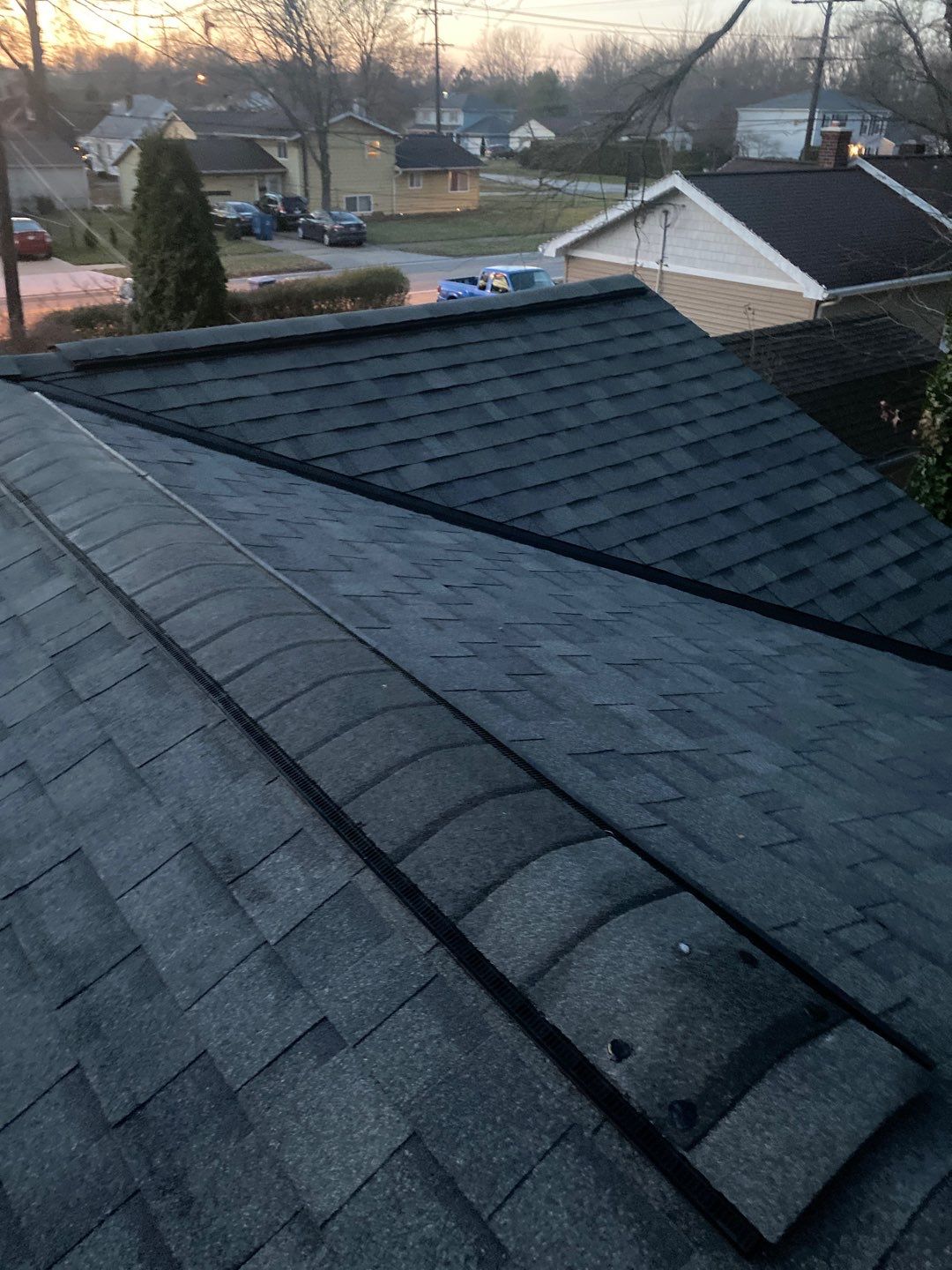 Residential Roofing Installation using Ownens Corning Duration Brownwood by Absolute Roofing and Construction