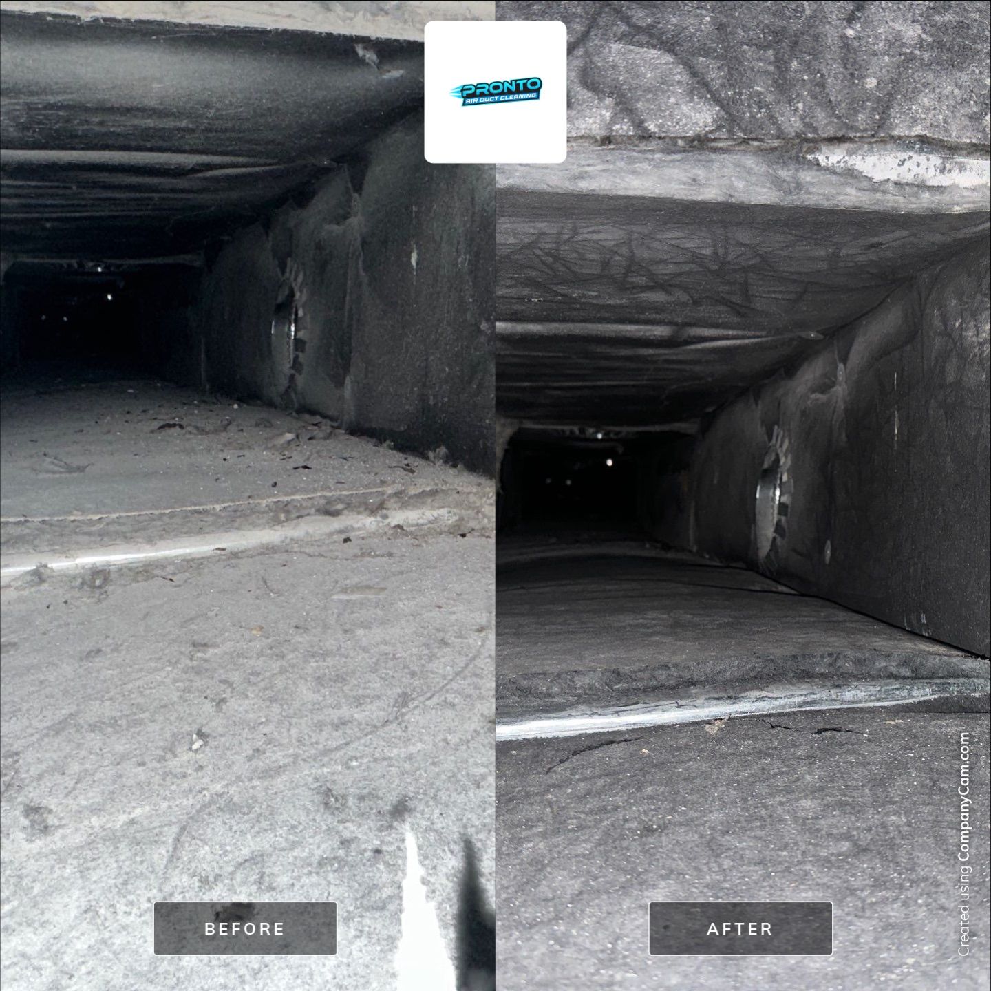 Whole House Duct Cleaning by Pronto Air Duct Cleaning