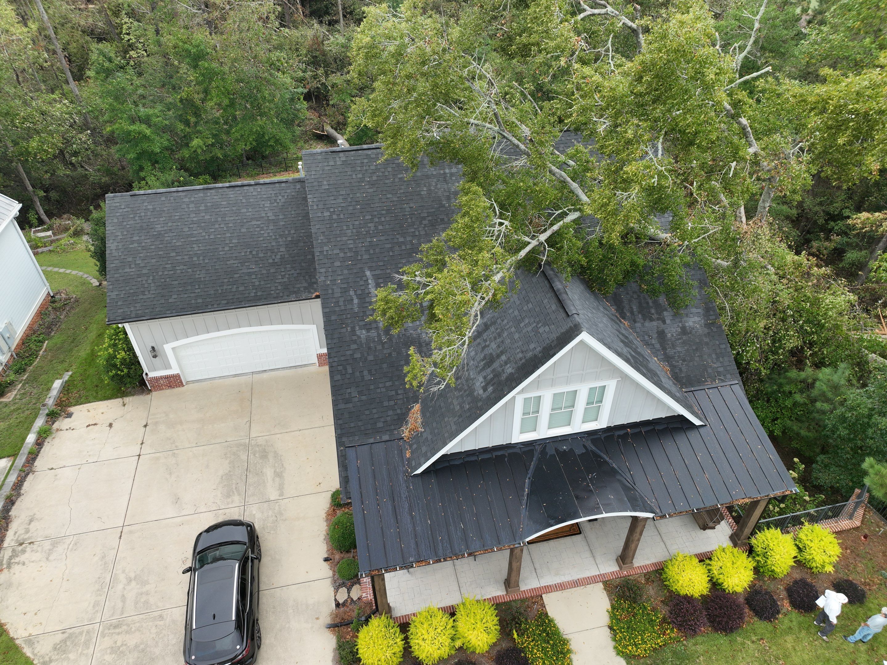 Leaning Oak Wy Augusta Roof Replacement  by Dom Roofing & Restoration