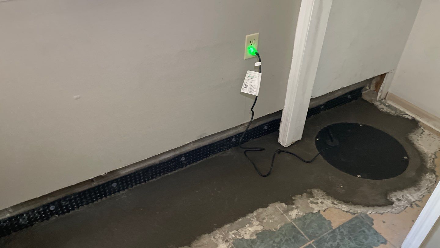 Interior Drain Tile & Sump Pump Installation in Delano, MN by Waterproofing Northeast