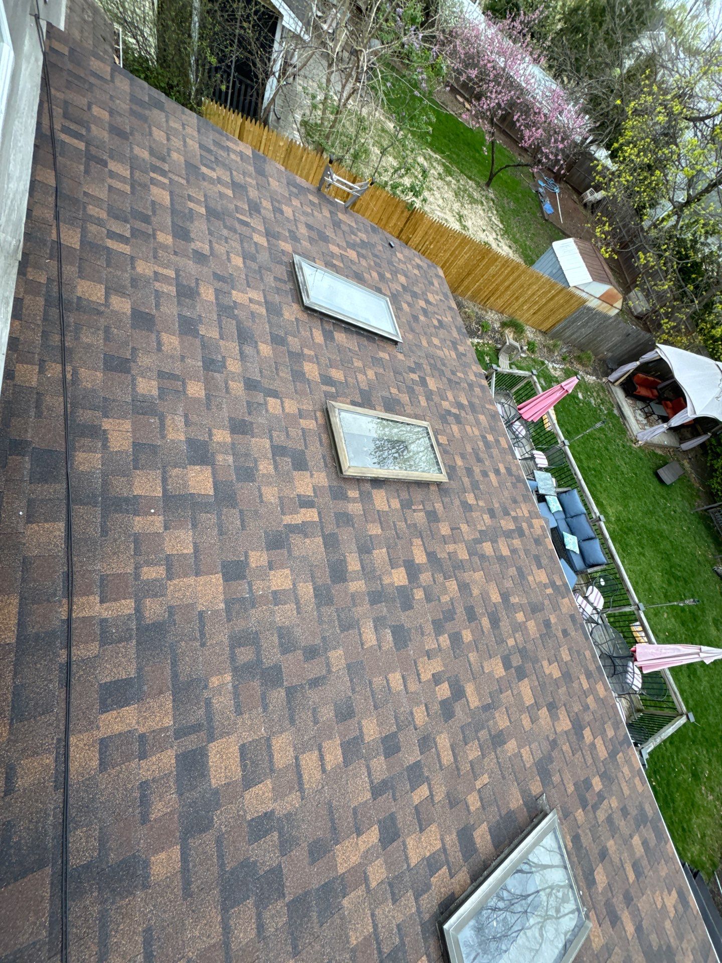Burnt Sienna Shingles by Reimagine Roofing