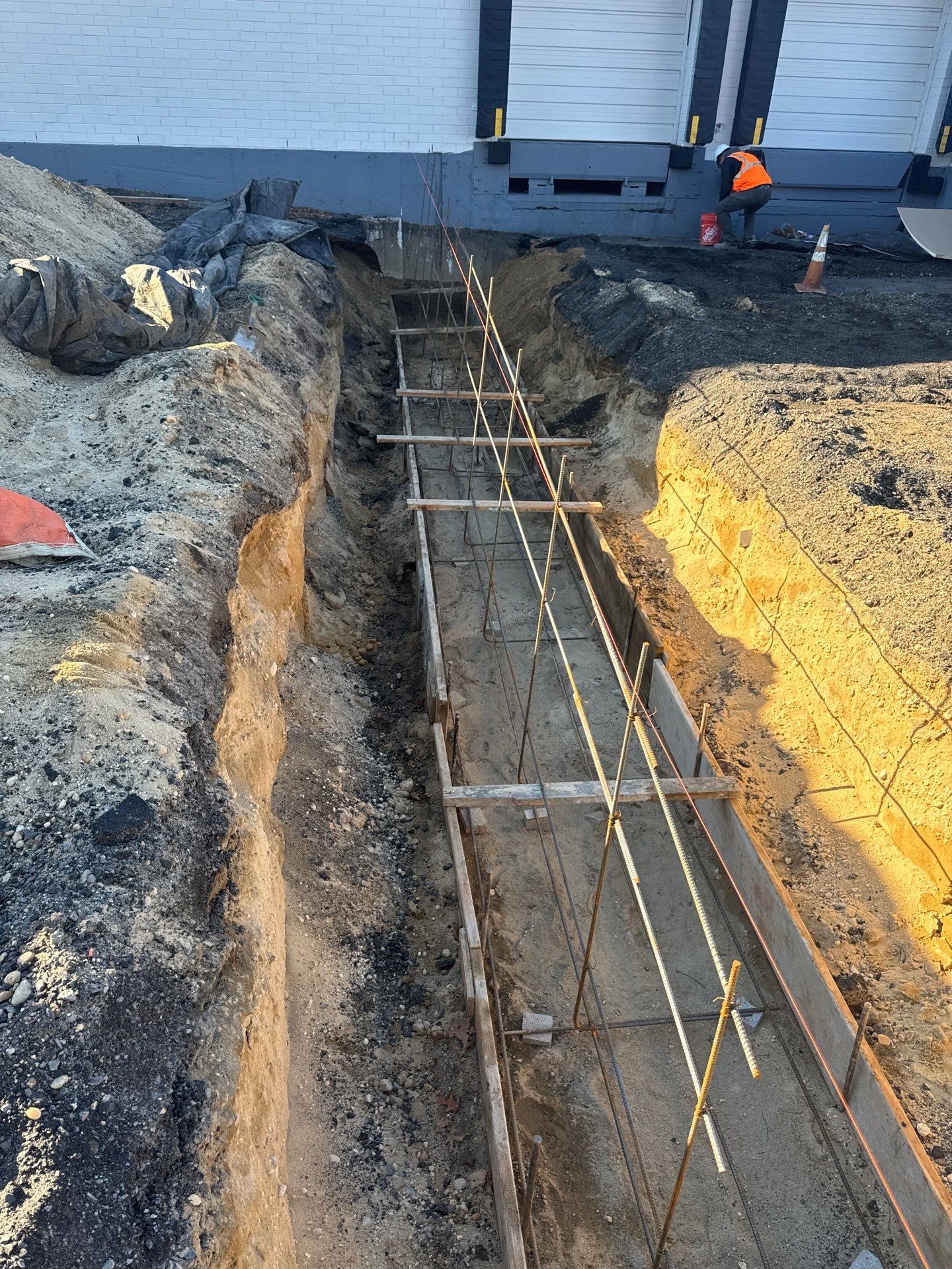 Project in Hauppauge by Concrete Works Corp