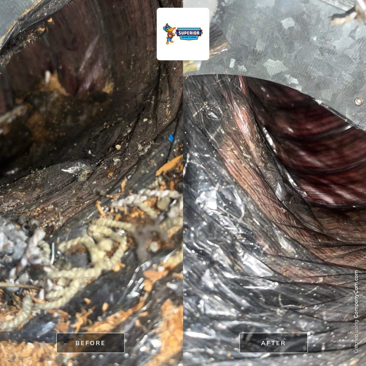 Air Duct Cleaning With a Vacuum Truck in Pittsburgh, PA by Superior Air Duct Cleaning