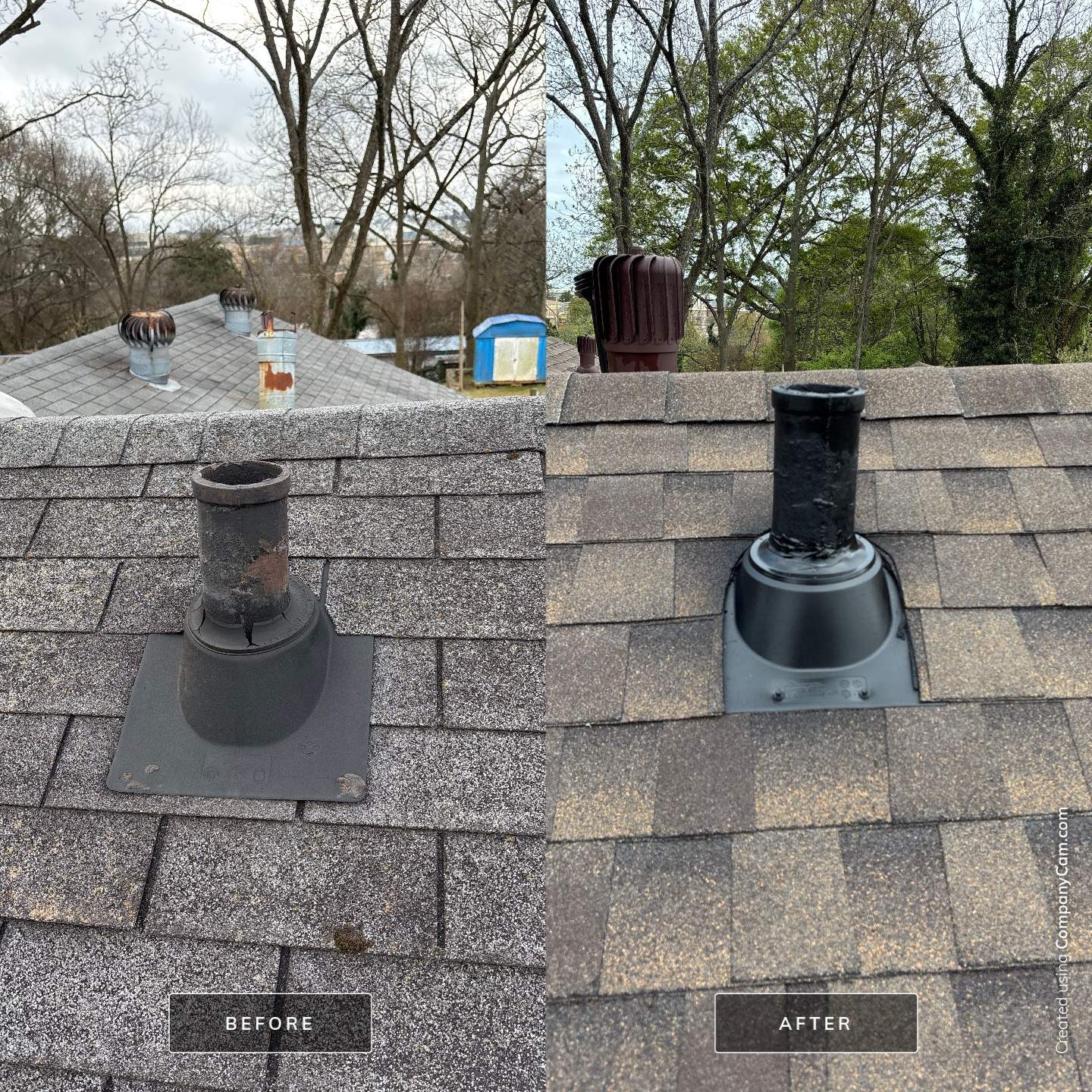 After 30 years roof replacement by Deerfield Roofing LLC