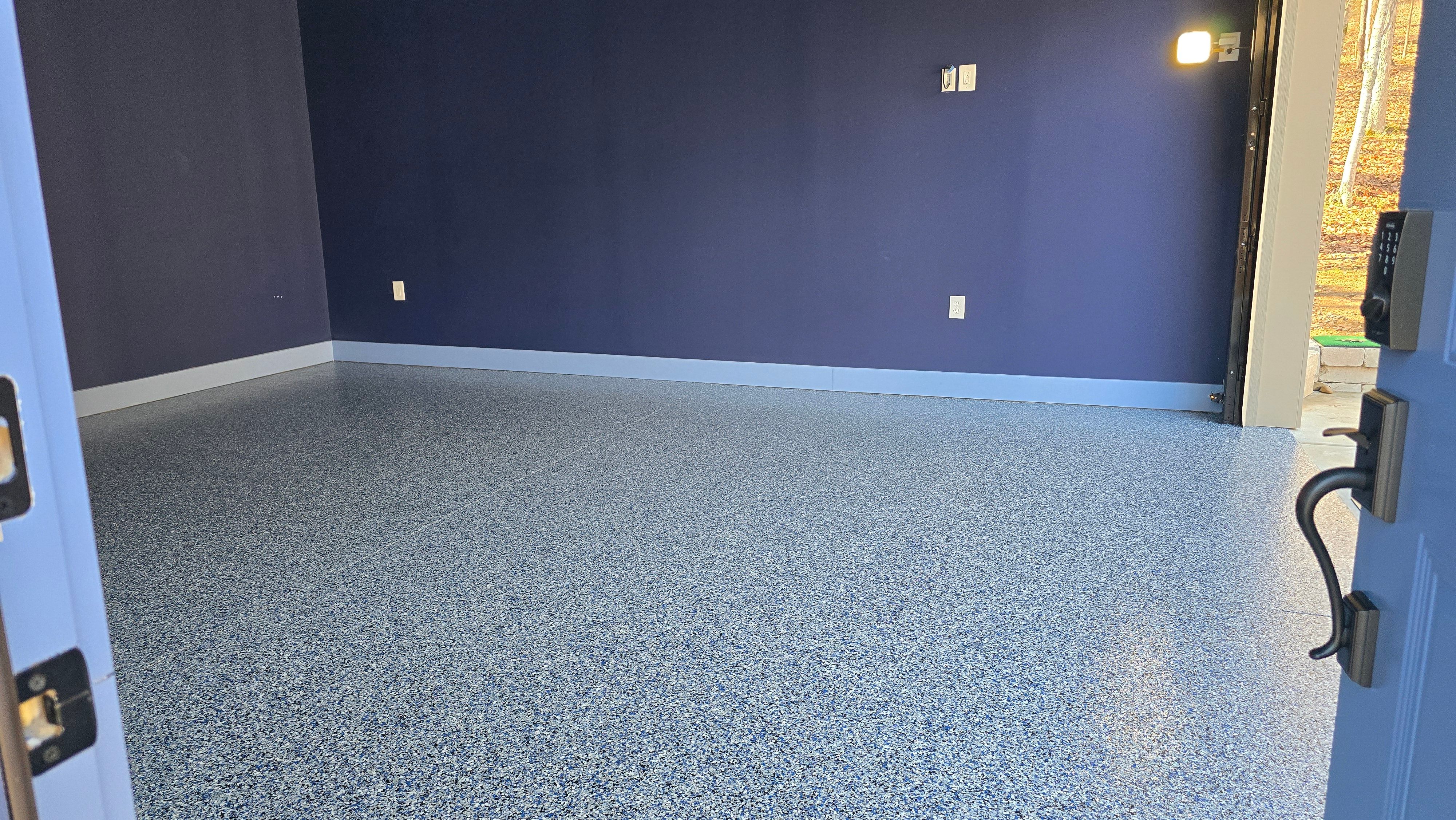 Garage Using Midnight by Elite Floor Solutions