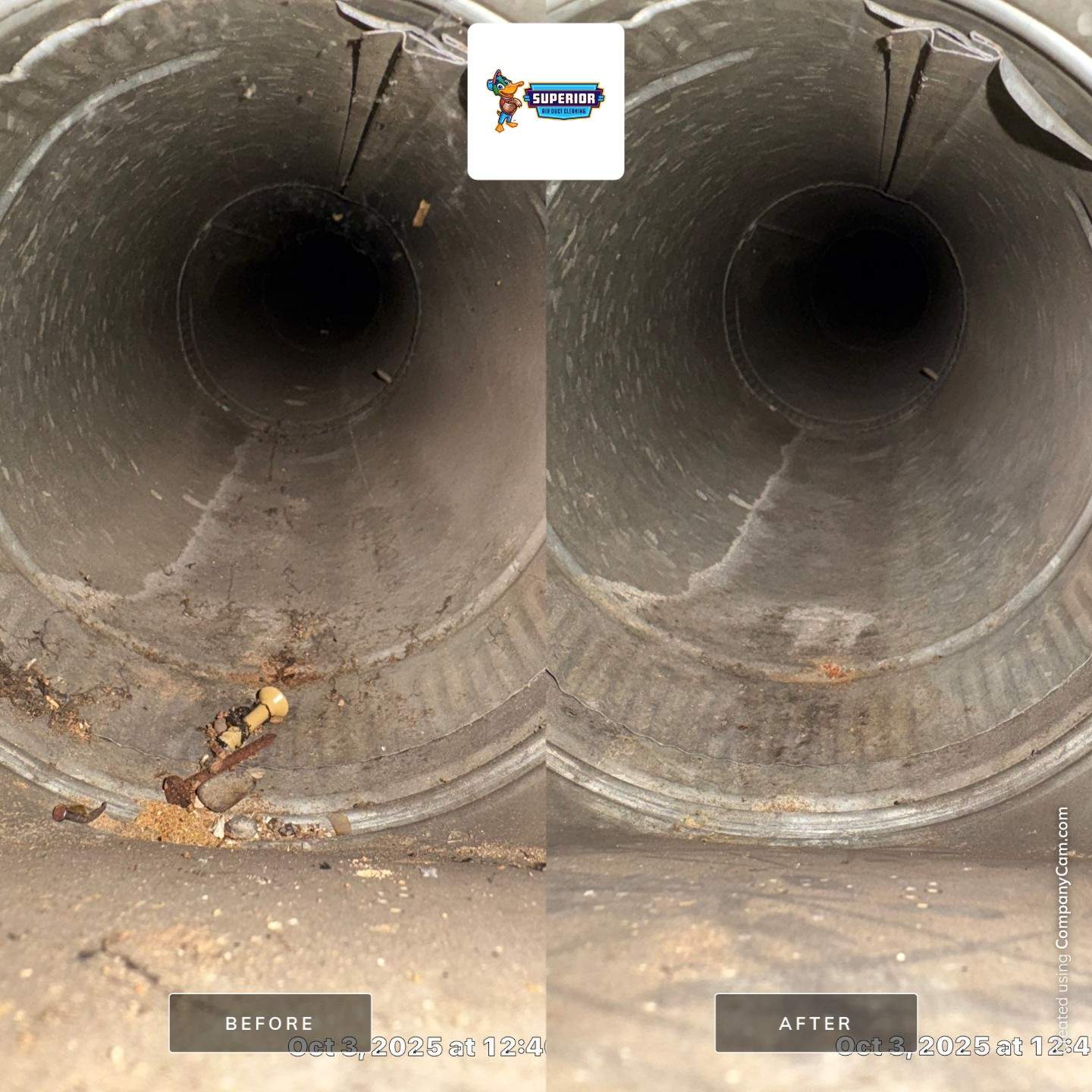 Air Duct Cleaning With a Vacuum Truck in Beaver Falls, PA by Superior Air Duct Cleaning