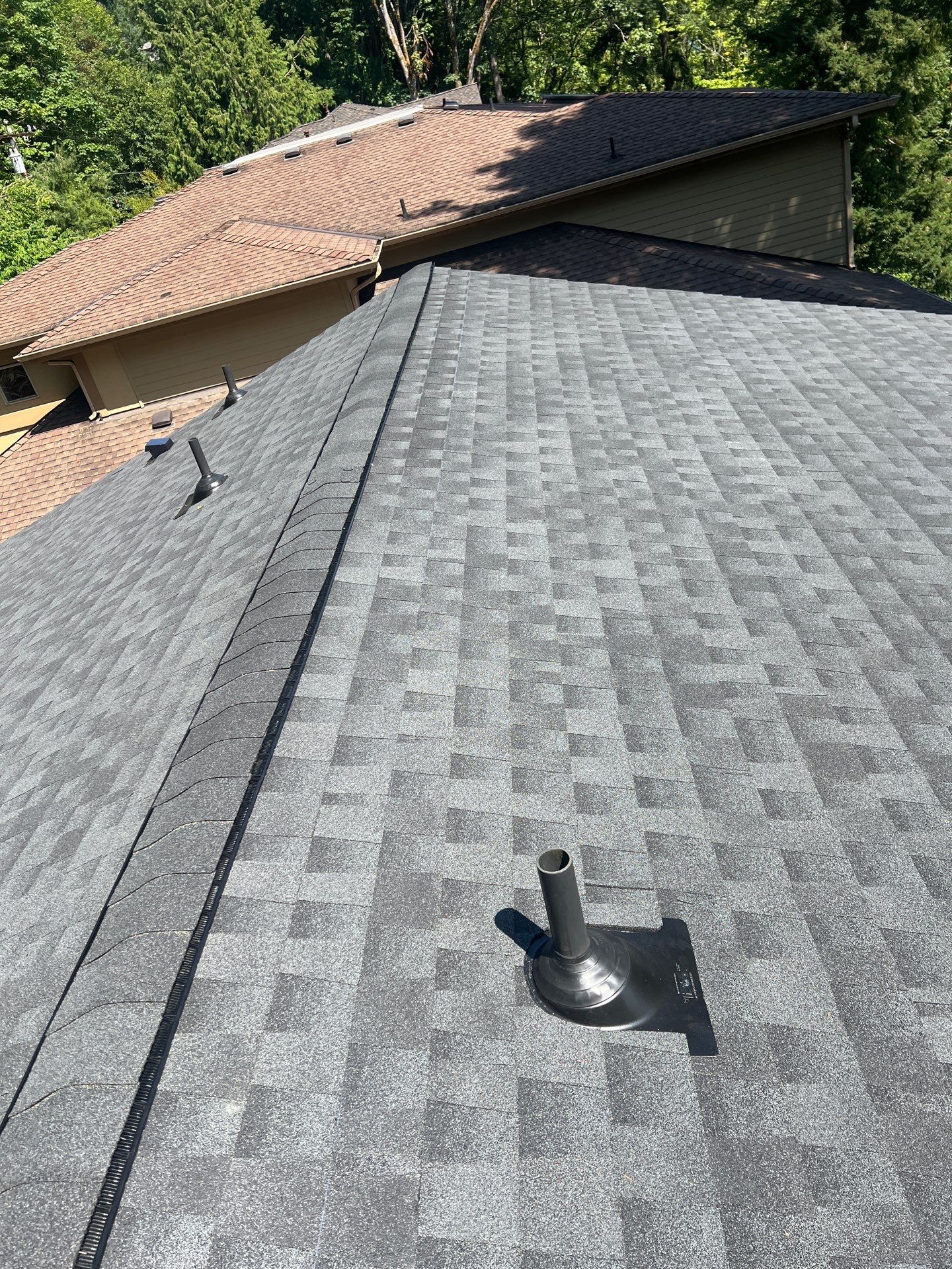 Residential Roofing Installation using GAF HDZ Shingles by Roofing Formula LLC