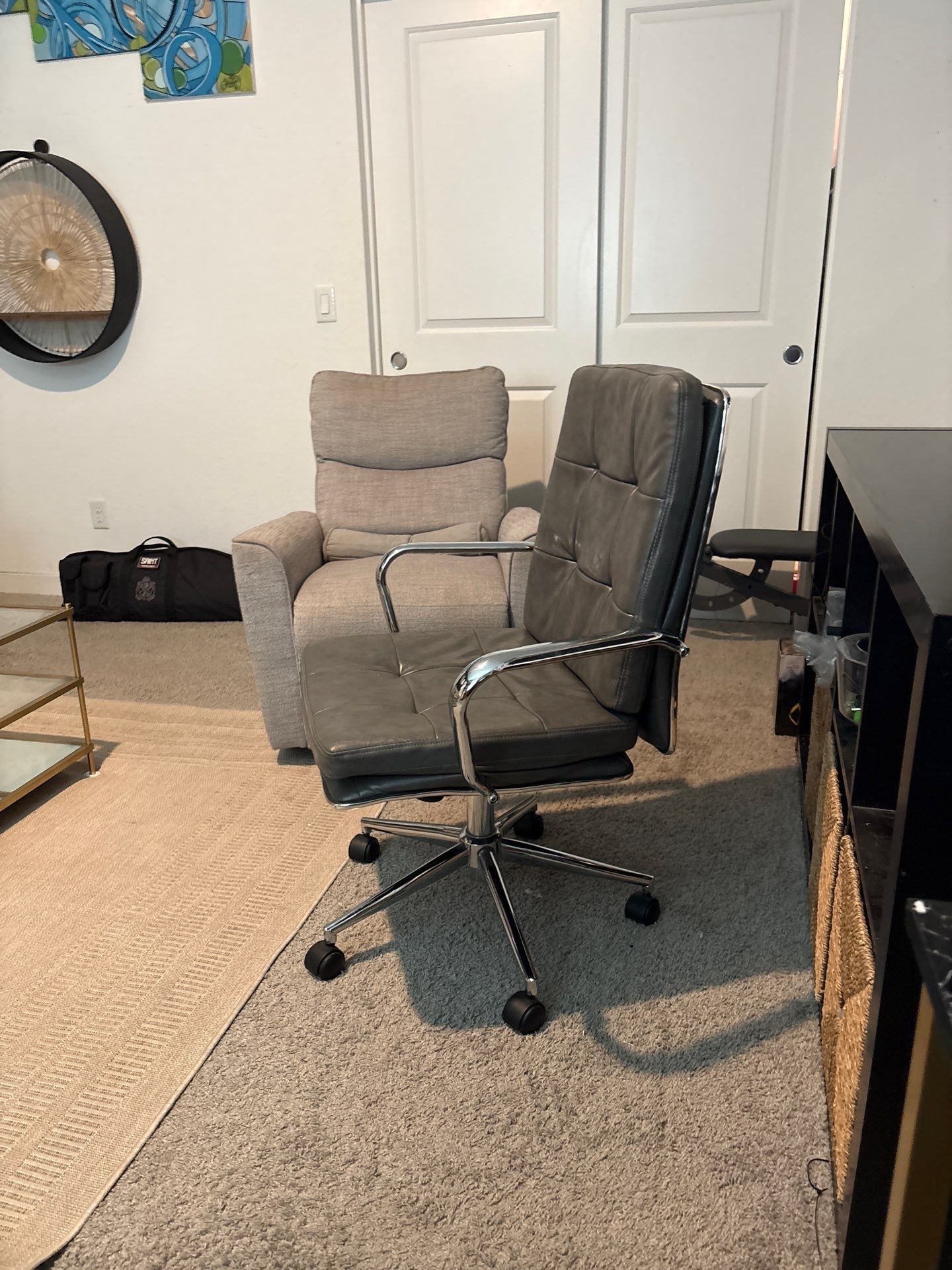 Home Office Setup and Media Wall Installation in Buckeye by CompanyCam Sales Demo