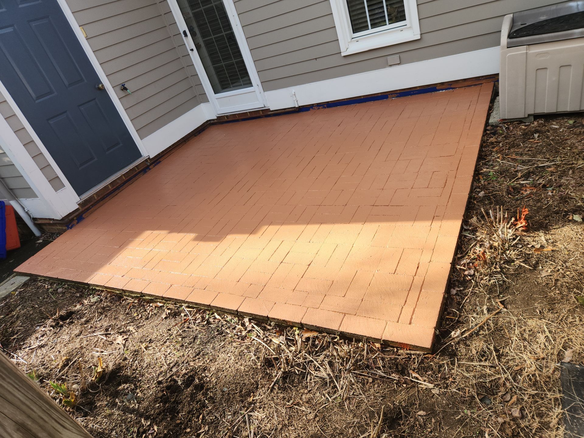 Stamped Concrete using AcryFin by DuraSeal