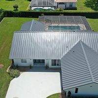 24ga 1.5" Mechanical Seam Matte Black by Total Roofing System The Metal Roof Experts