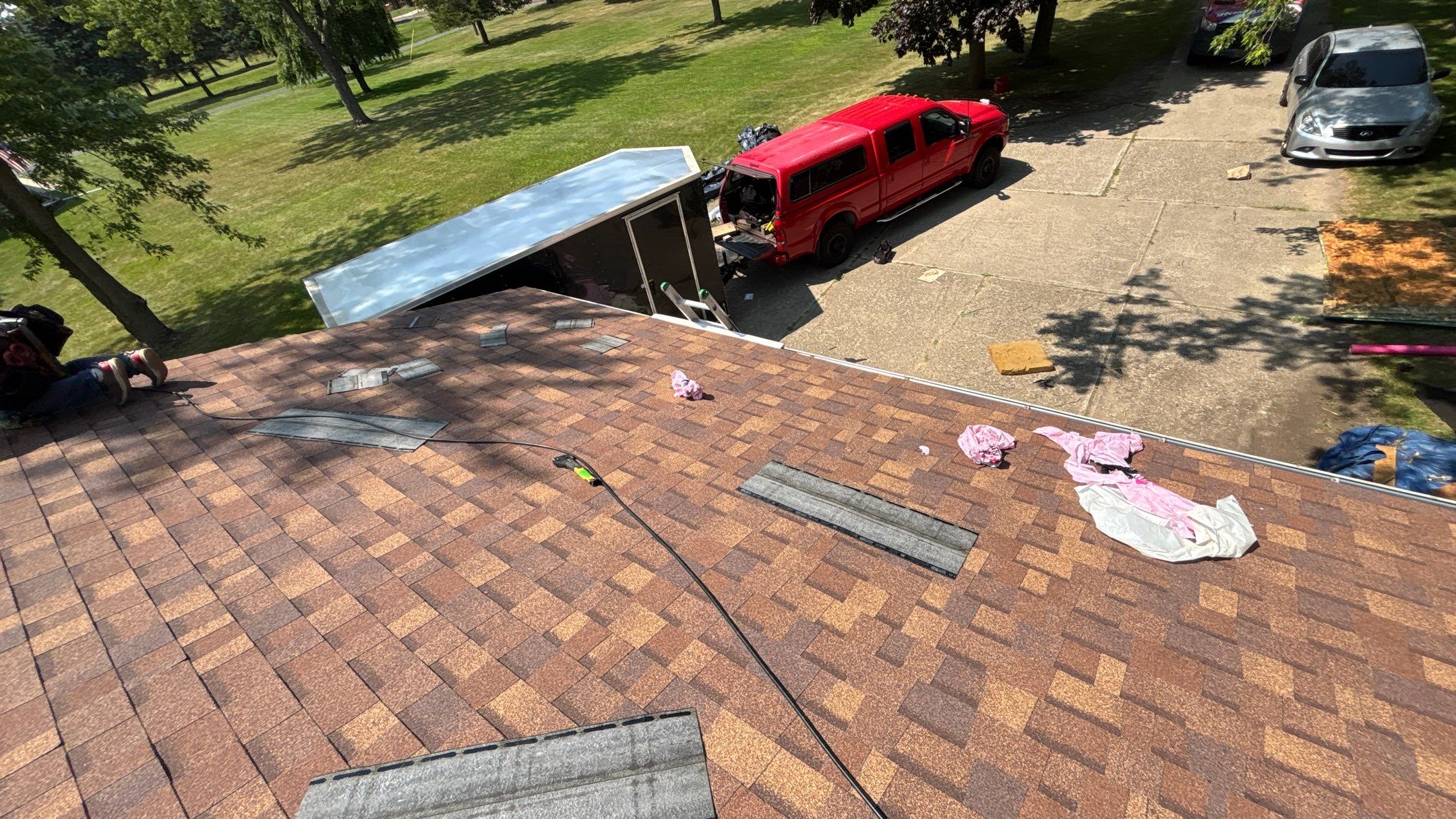 Roof Replacement using Owens Corning Tru Definitions by 180 Contractors